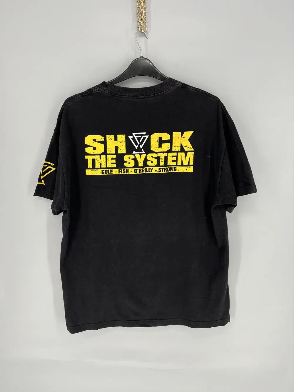 Vintage WWE NXT Undisputed Era Shock the System Wrestling T-Shirt Size US L / EU 52-54 / 3 - 12 Thumbnail