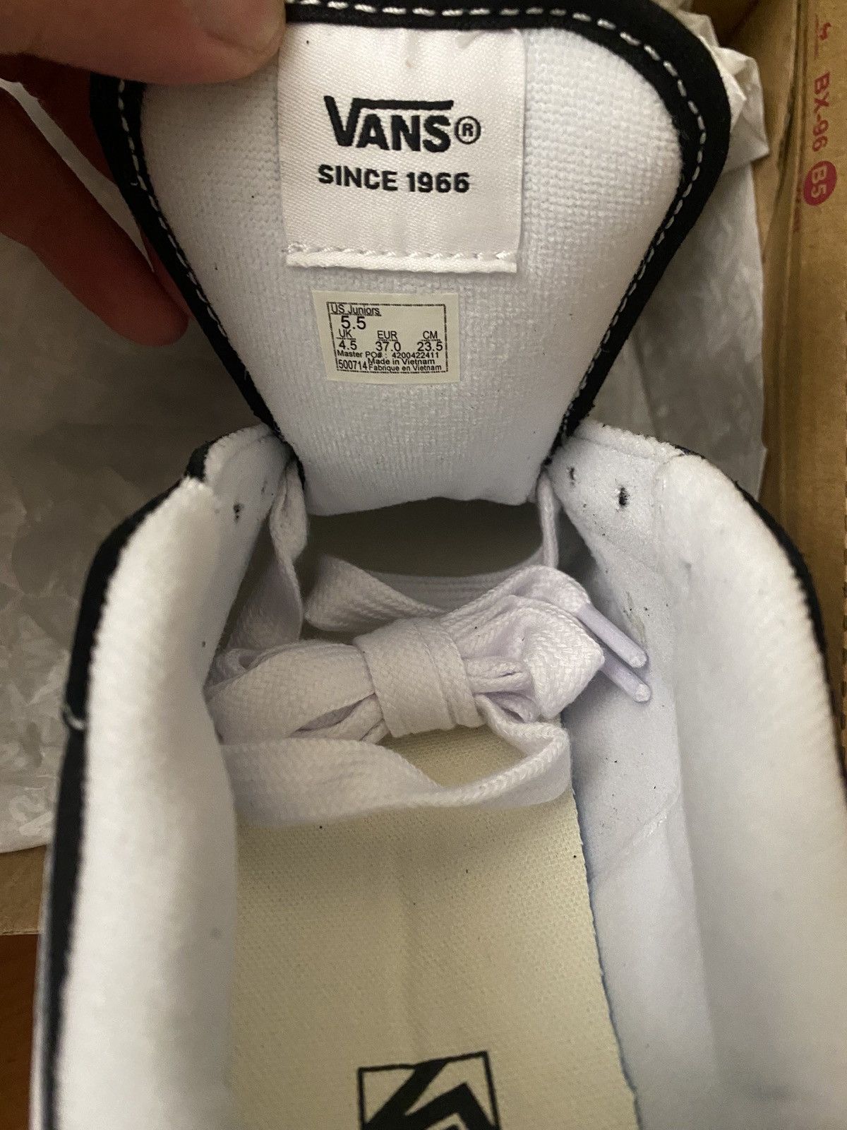 Vans Vans Knu School Black Size US 5.5 / EU 38 - 7 Thumbnail