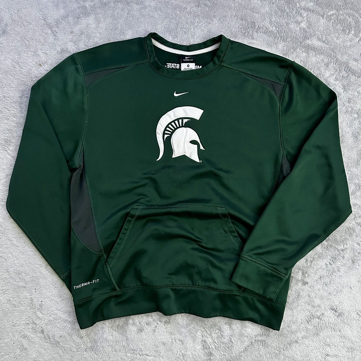 Nike Nike Authentic Therma-Fit Michigan State Spartans Crewneck Size US M / EU 48-50 / 2 - 1 Thumbnail