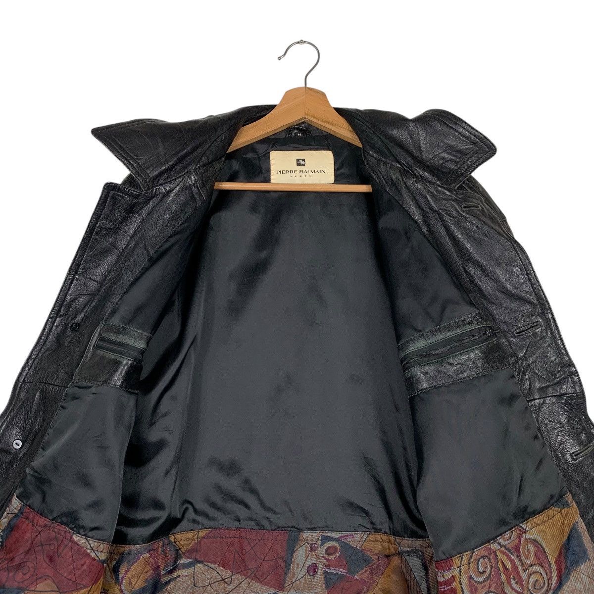 Pierre Balmain Pierre Balmain Leather Jacket Size US M / EU 48-50 / 2 - 12 Thumbnail