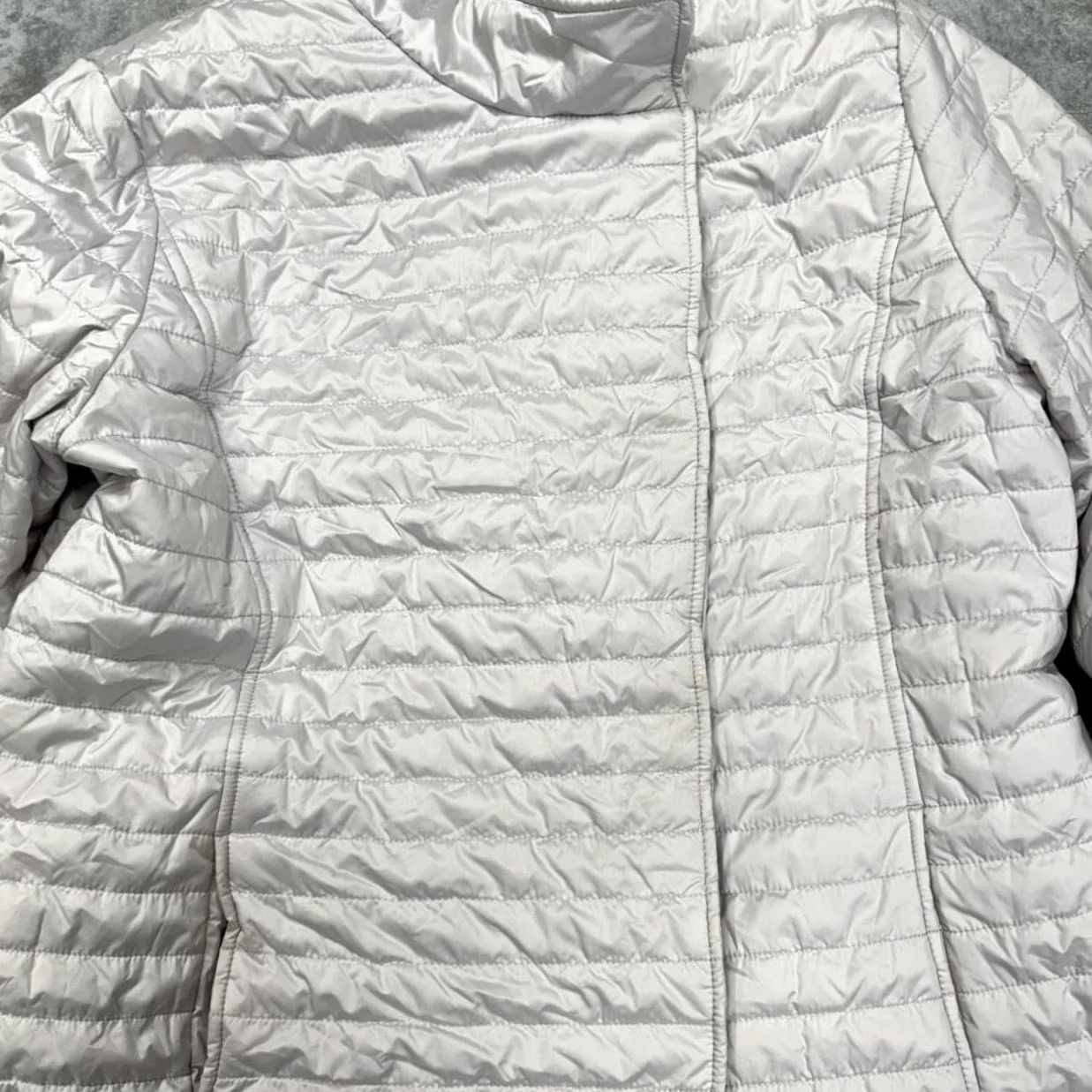 Ugg UGG Australia Jacket Womens XL Gray Quilted Asymmetrical Snap Fleece Lined Coat Size XL / US 12-14 / IT 48-50 - 4 Thumbnail
