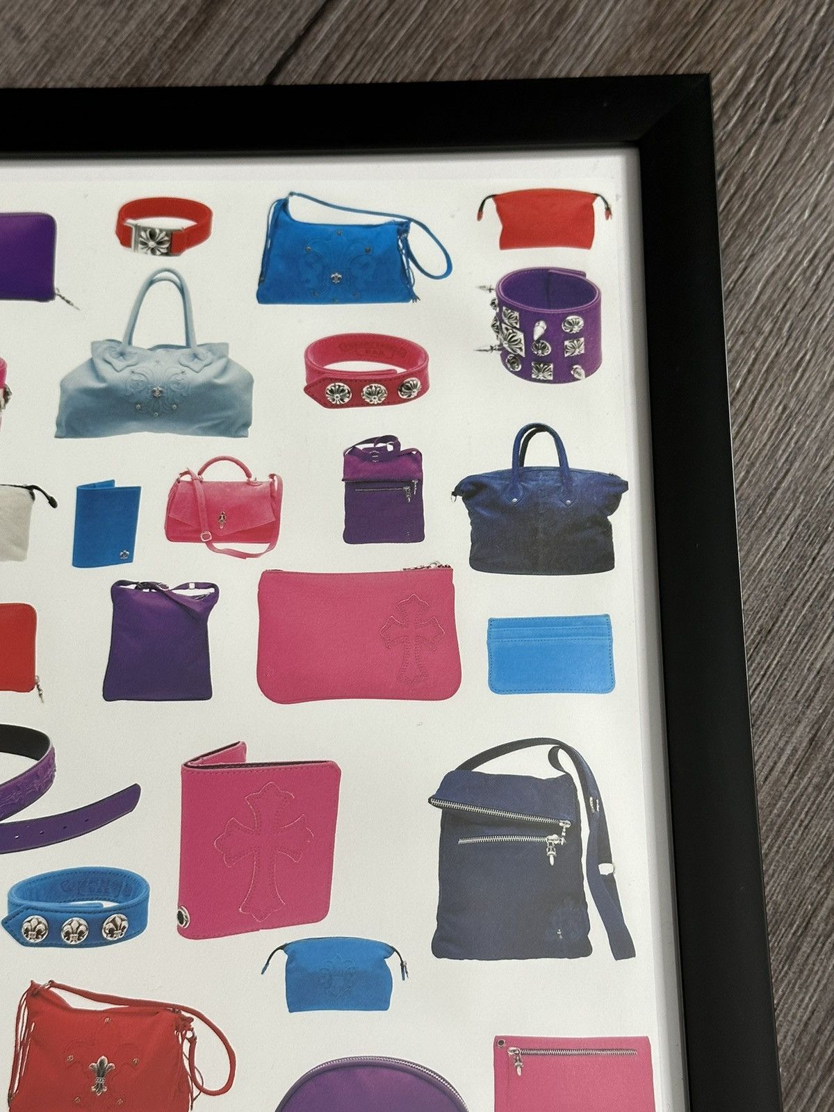 Chrome Hearts 🖤Chrome Hearts🖤 Bags 9x12 Framed Poster Size ONE SIZE - 4 Thumbnail