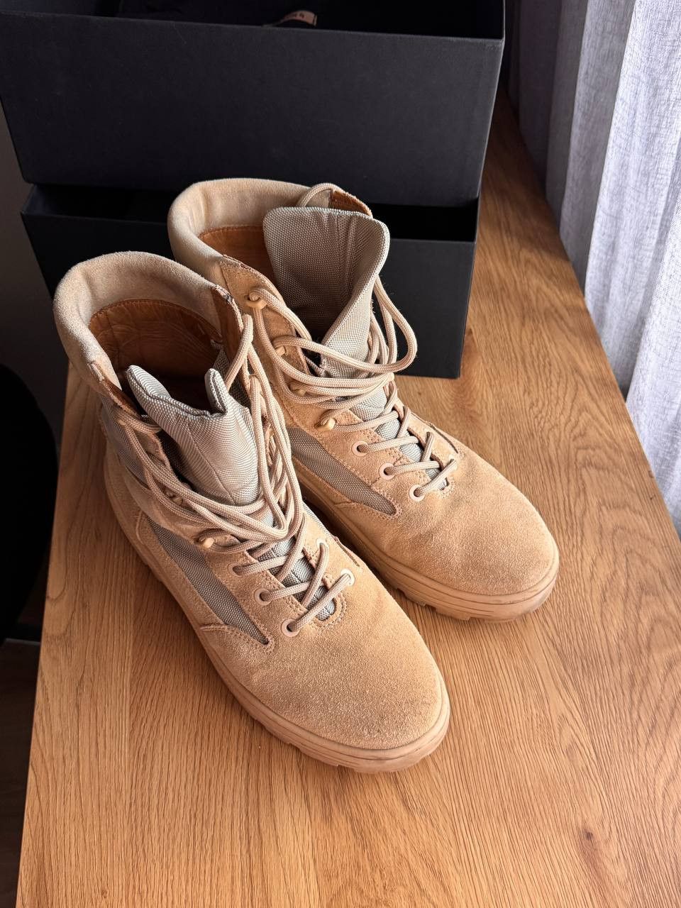 Yeezy Combat Boot Season 4 Sand Size US 13 / EU 46 - 3 Thumbnail