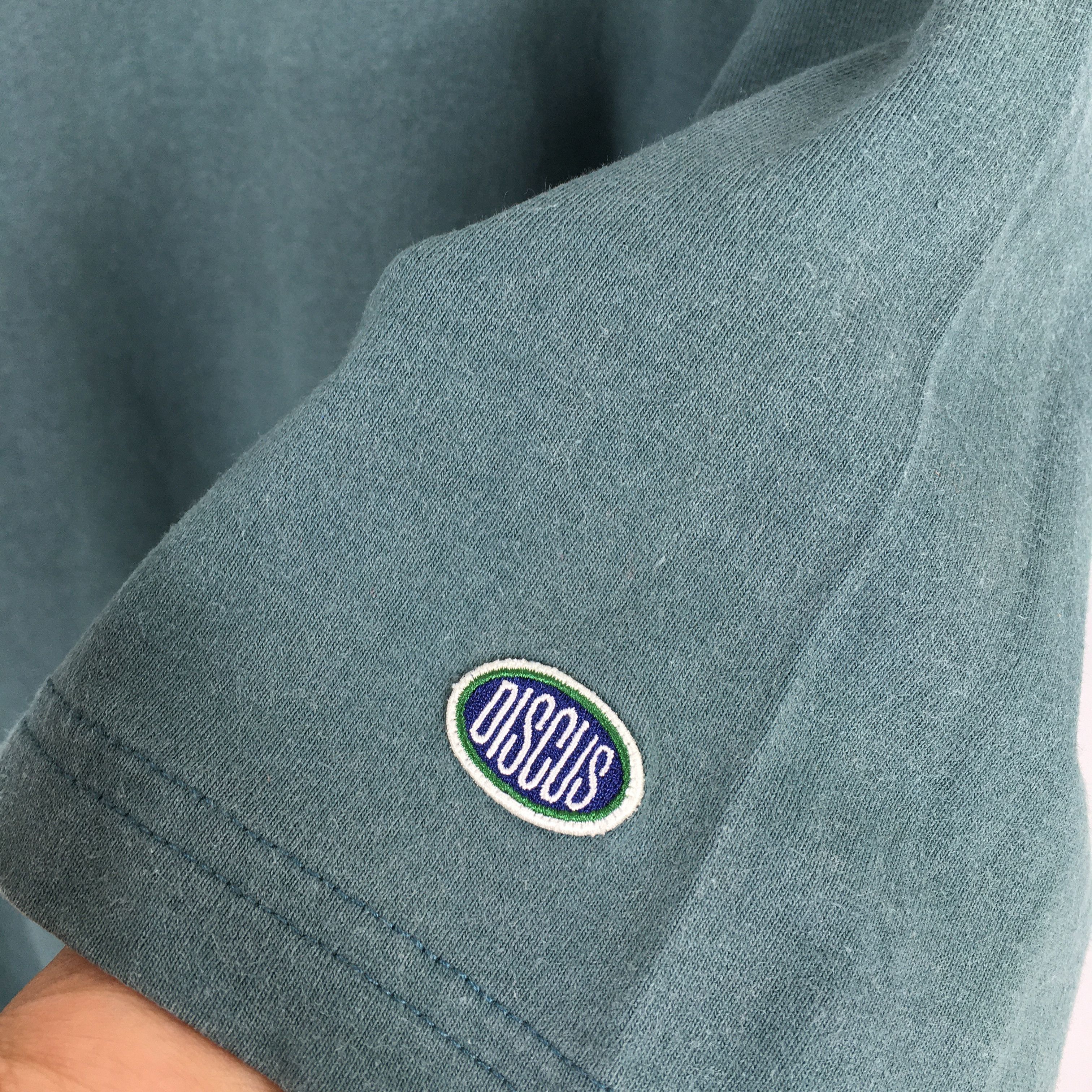 Vintage Vintage 90's Discuss Athletics Plain Cotton T shirt M Size US M / EU 48-50 / 2 - 4 Thumbnail