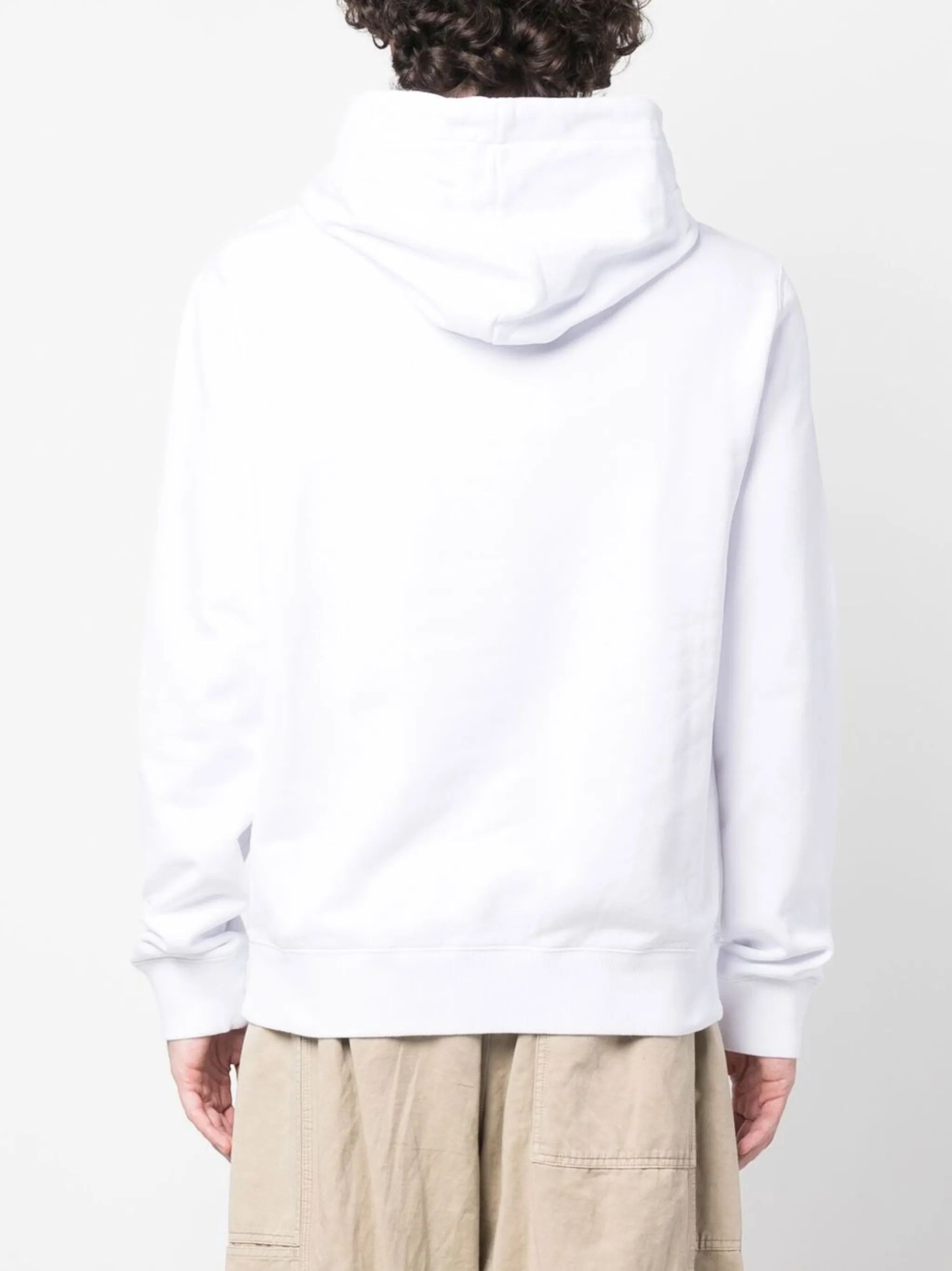Lanvin o1y0225 Embroidered Logo Hoodie in White Size US XXL / EU 58 / 5 - 4 Thumbnail