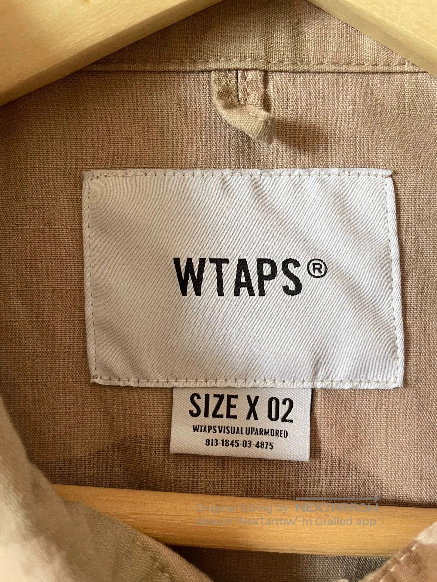 Wtaps WTAPS MODULAR LS 02 CAMO SHIRT. Size US M / EU 48-50 / 2 - 7 Thumbnail