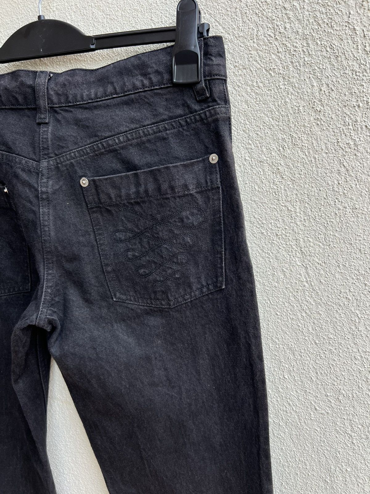 Viktor & Rolf VIKTOR & ROLF Made in Italy Black Denim Jeans Size US 30 / EU 46 - 15 Thumbnail