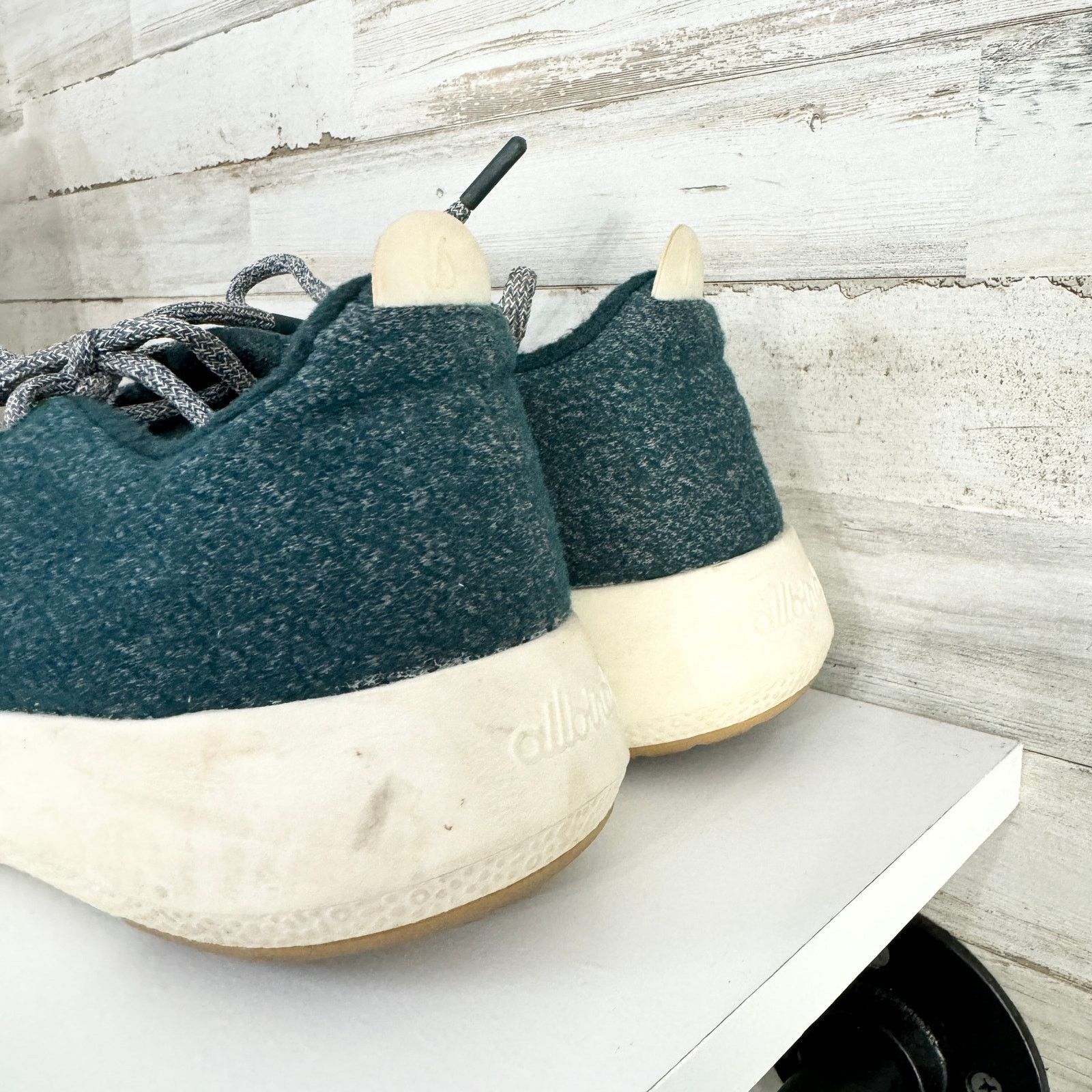 Allbirds Allbirds Mens Wool Runners Lace Up Shoes Aqua Green Size 10 Size US 10 / EU 43 - 3 Thumbnail