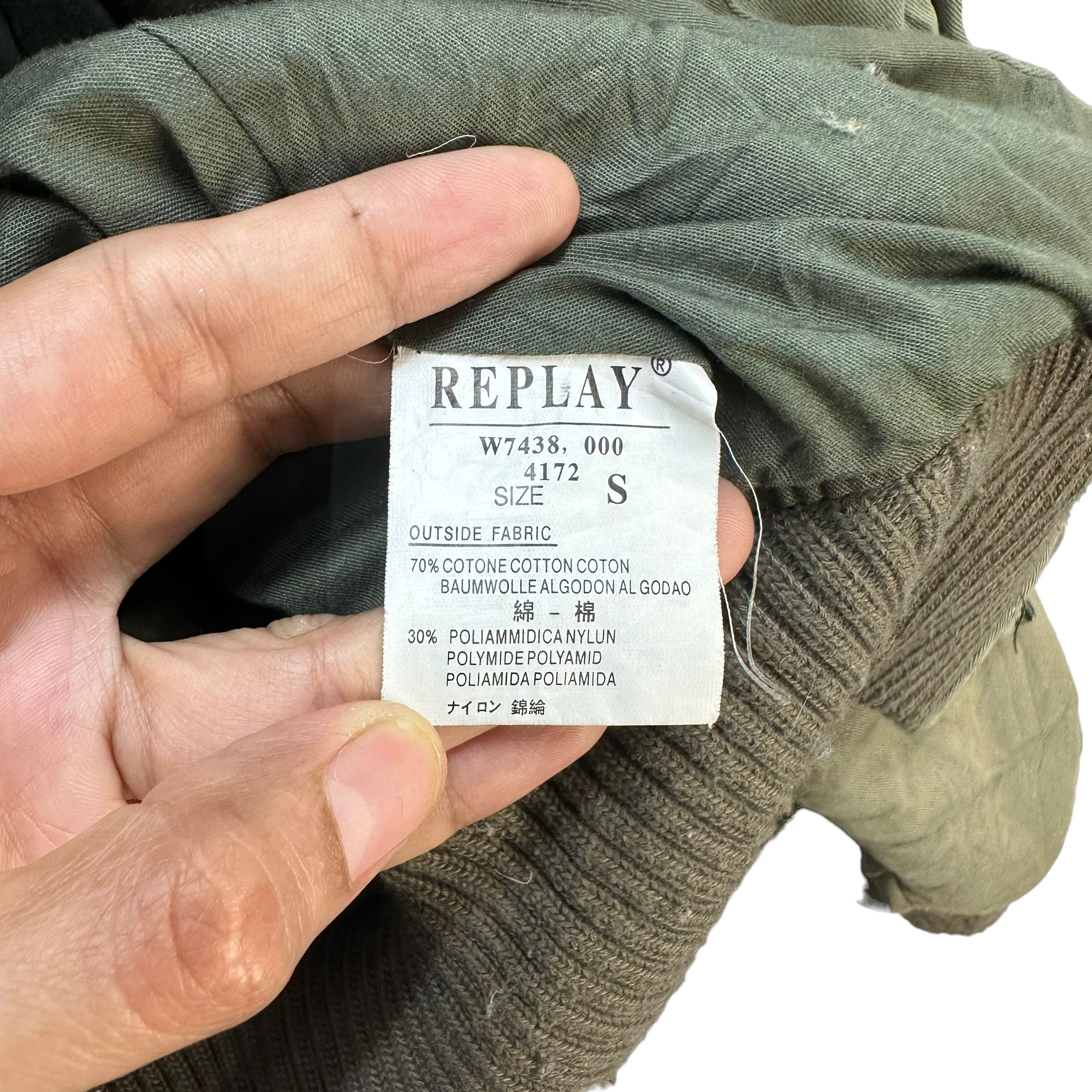 Replay REPLAY PARACHUTE BOMBER JACKET #7553-152 Size S / US 4 / IT 40 - 14 Thumbnail