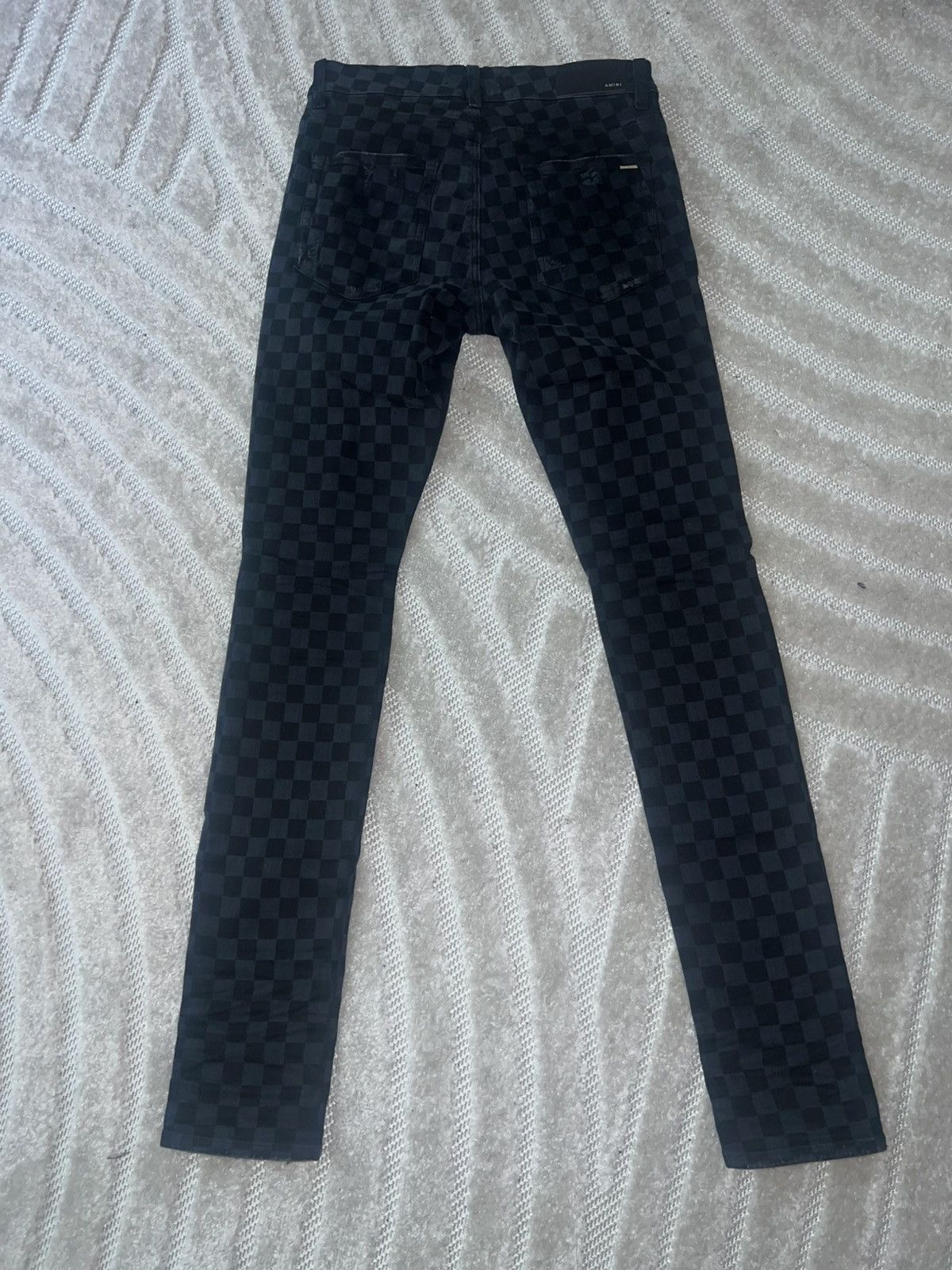 Amiri Amiri checker board skinny denim size 30 Size US 30 / EU 46 - 2 Thumbnail