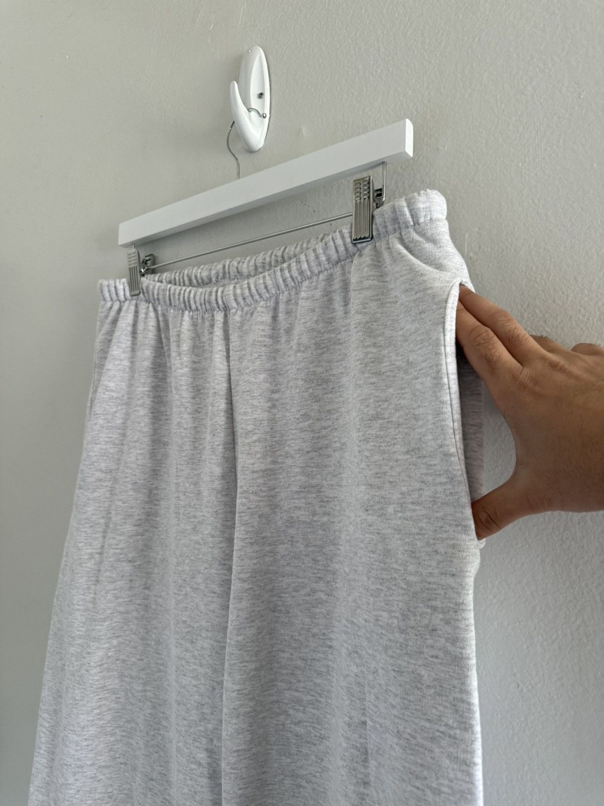 Kanye West Yeezy Gosha Sweatpants Heather Gray Size US 32 / EU 48 - 4 Thumbnail