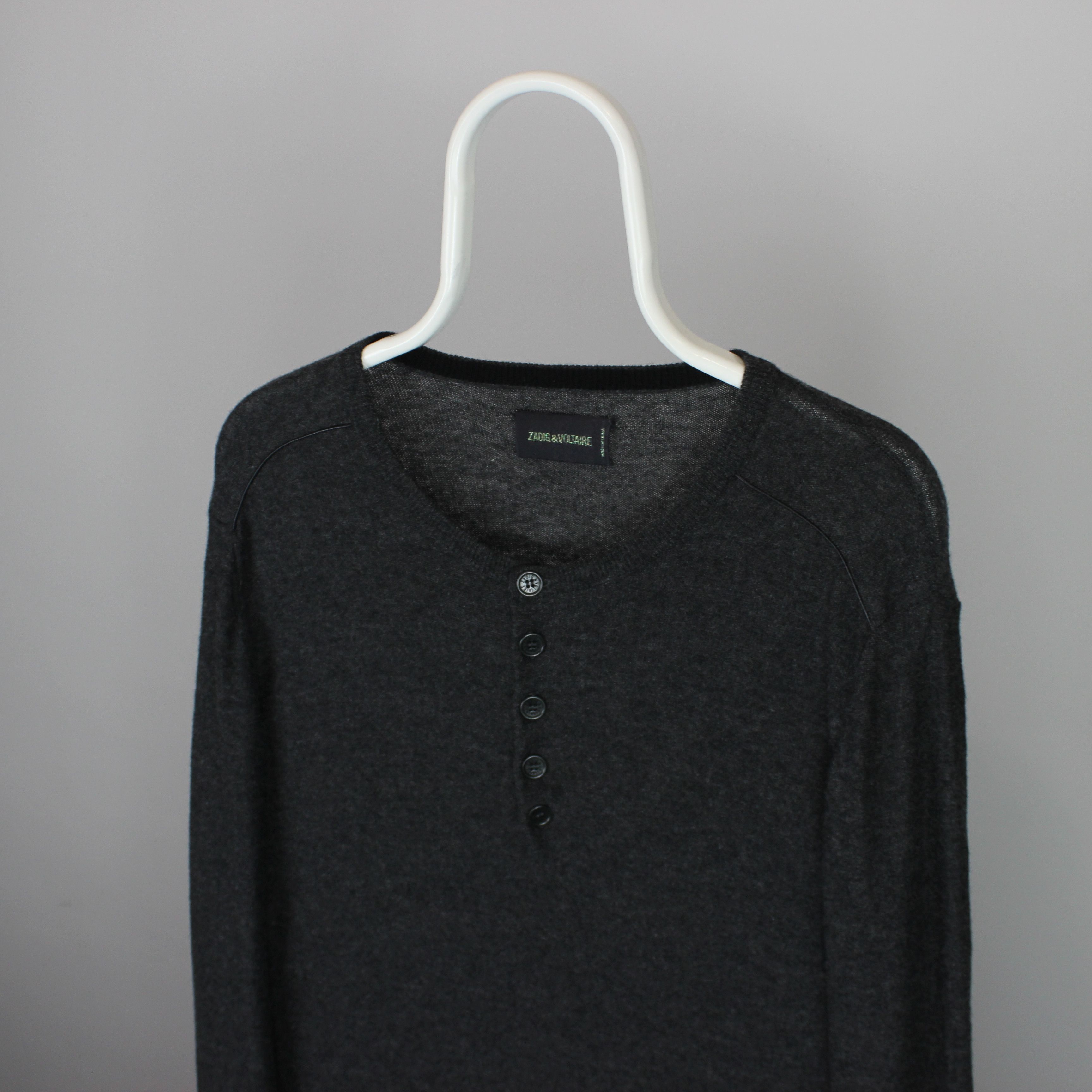 Zadig & Voltaire Zadig Voltaire sweater pullover cardigan M Marco Patch Size US M / EU 48-50 / 2 - 2 Thumbnail