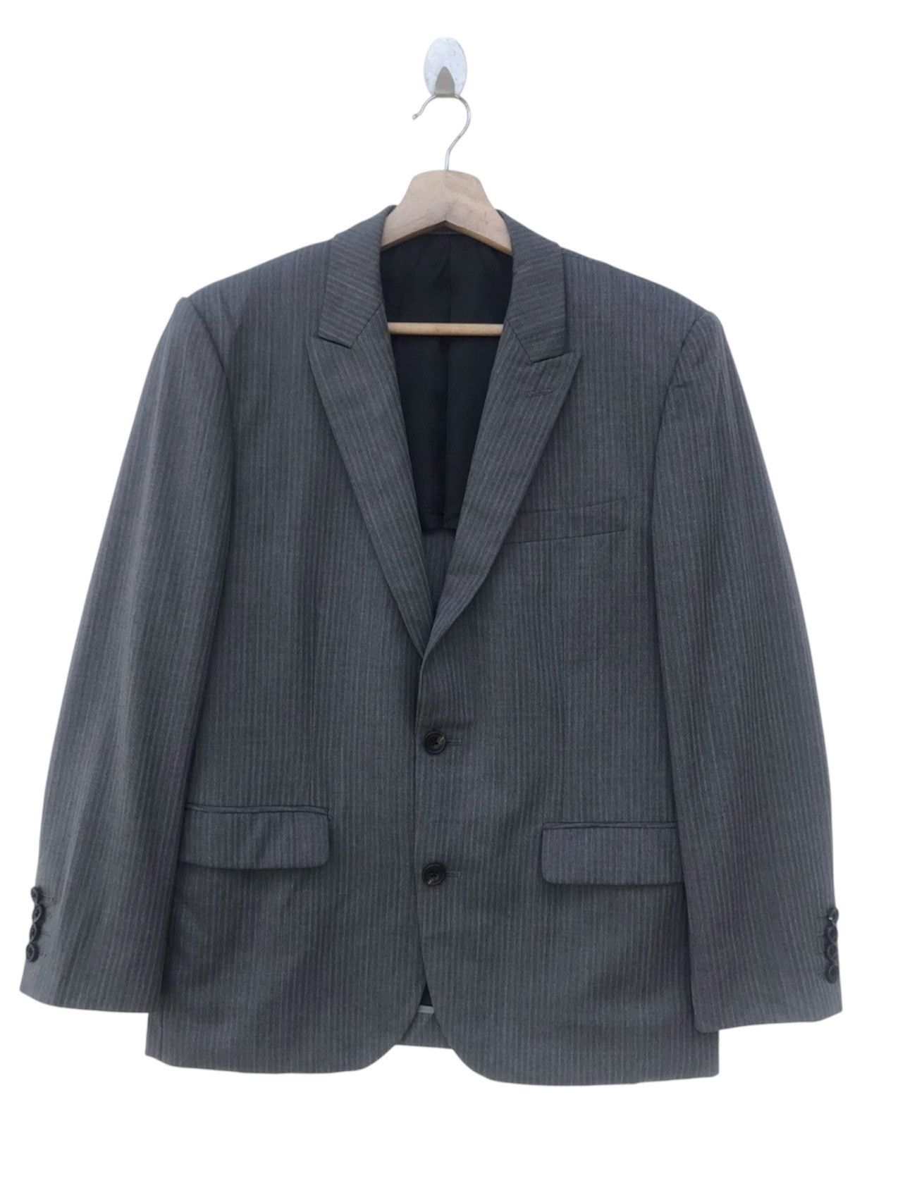 Tete Homme Designer Tete Homme Issey Miyake Suit Jacket Size US S / EU 44-46 / 1 - 1 Thumbnail
