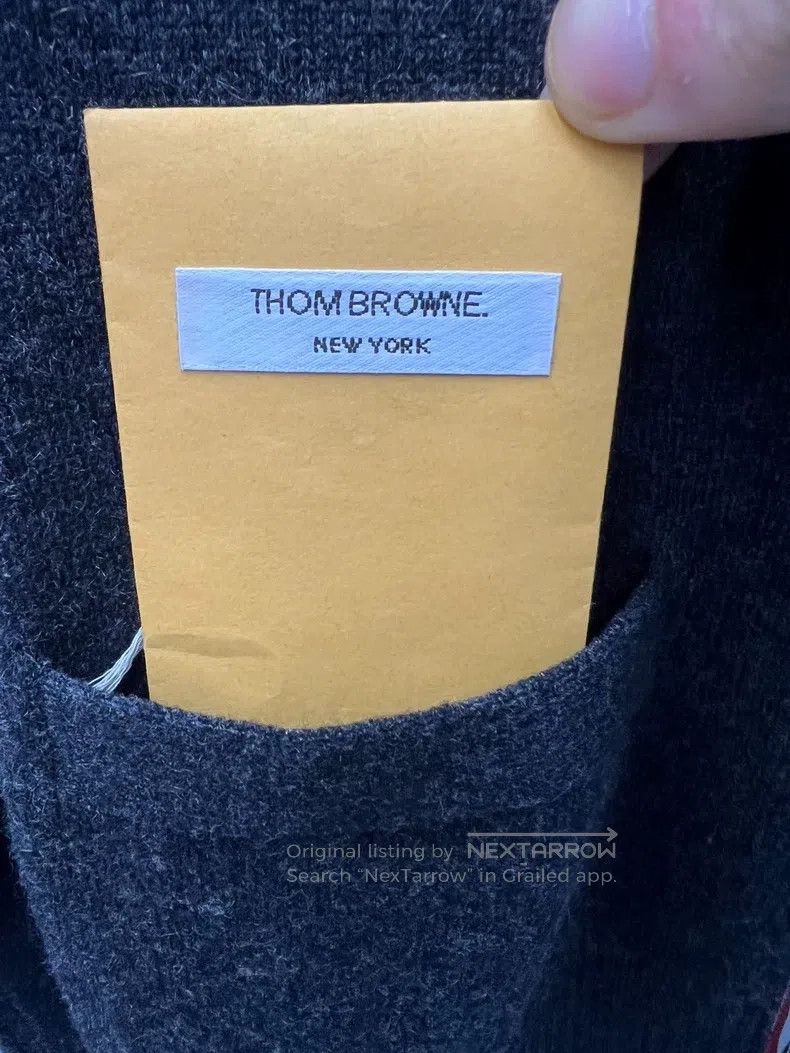 Thom Browne Thom Browne Cashmere cardigan Size US M / EU 48-50 / 2 - 5 Thumbnail