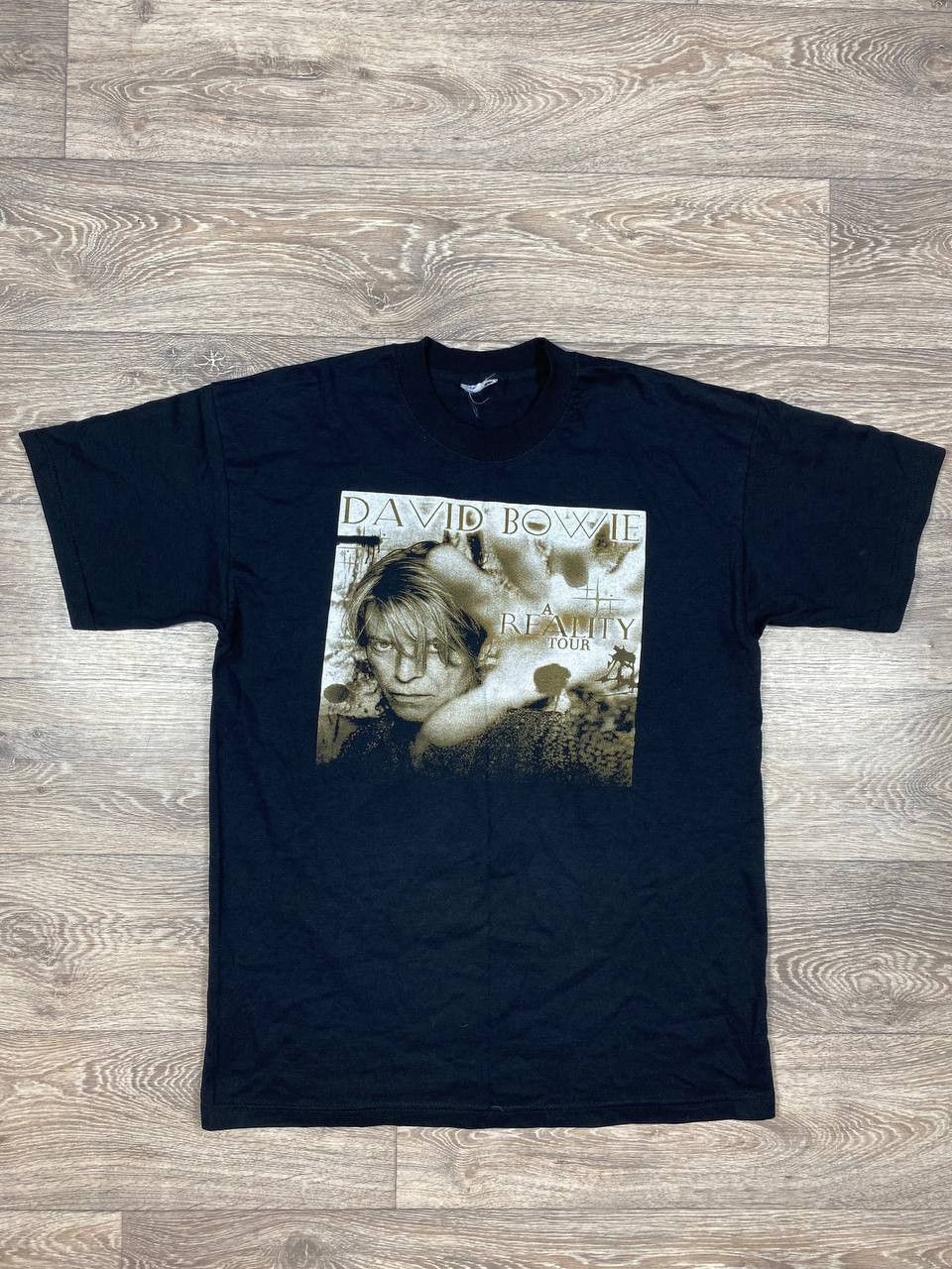 Band Tees × Vintage 2003 David Bowie Tour T Shirt - XL Rock Band Promo Merch Y2K Size US L / EU 52-54 / 3 - 1 Thumbnail