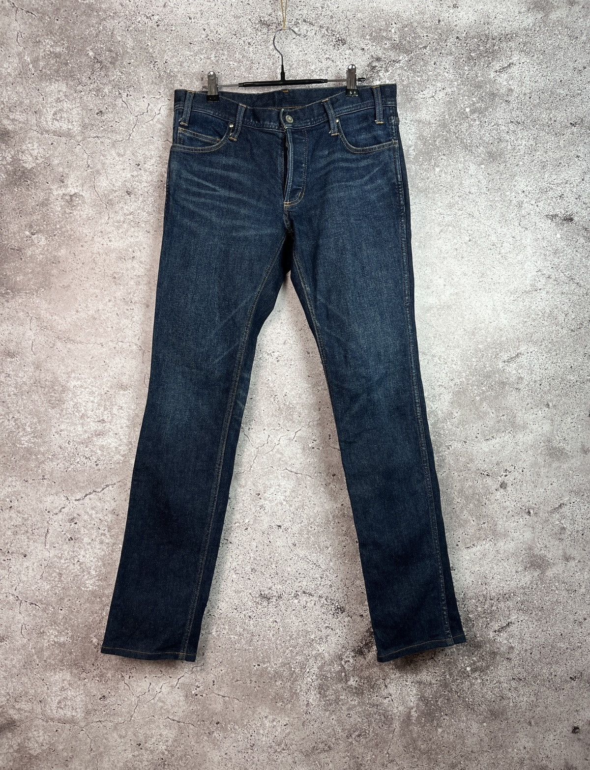 5351 POUR LES HOMMES Skinny 5351 Pour Les Hommes Faded Low Rises Jeans Size US 31 - 2 Thumbnail