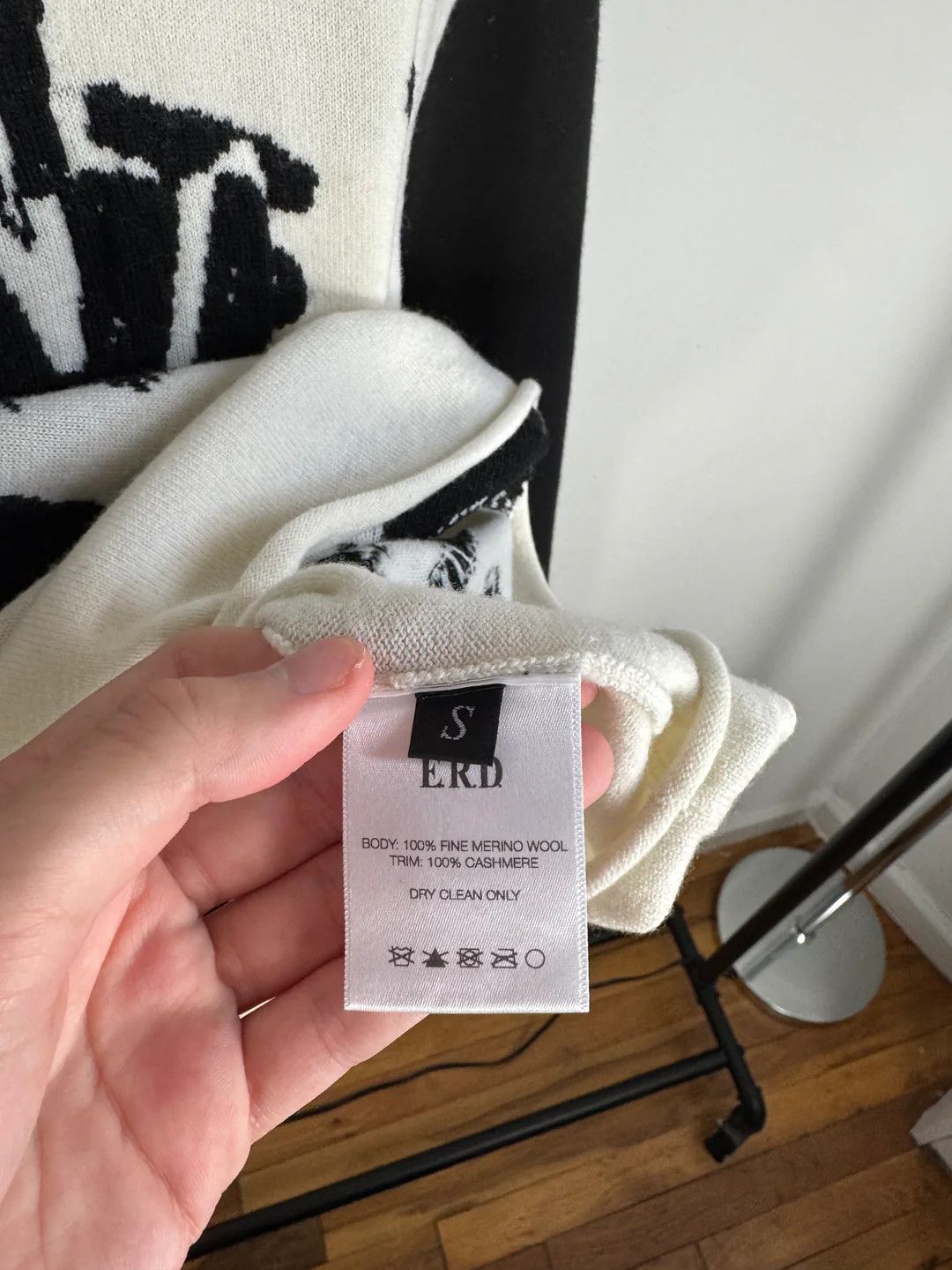 Enfants Riches Deprimes 🚭 GRAIL 🚭 ERD x LORO PIANA FW 2022 "IF JESUS..." SWEATER Size US S / EU 44-46 / 1 - 9 Thumbnail