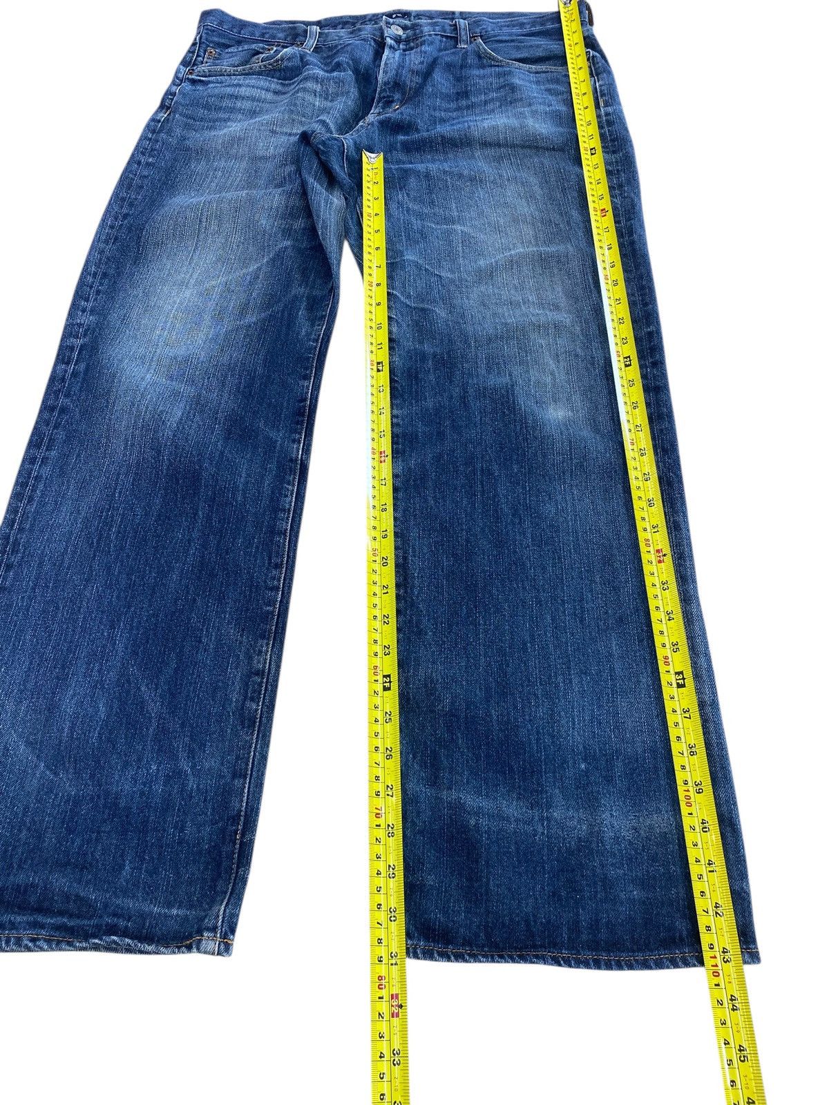 Japanese Brand Japanese Brand Whiskas Faded Wash Style Loose Jeans Size US 39 - 8 Thumbnail