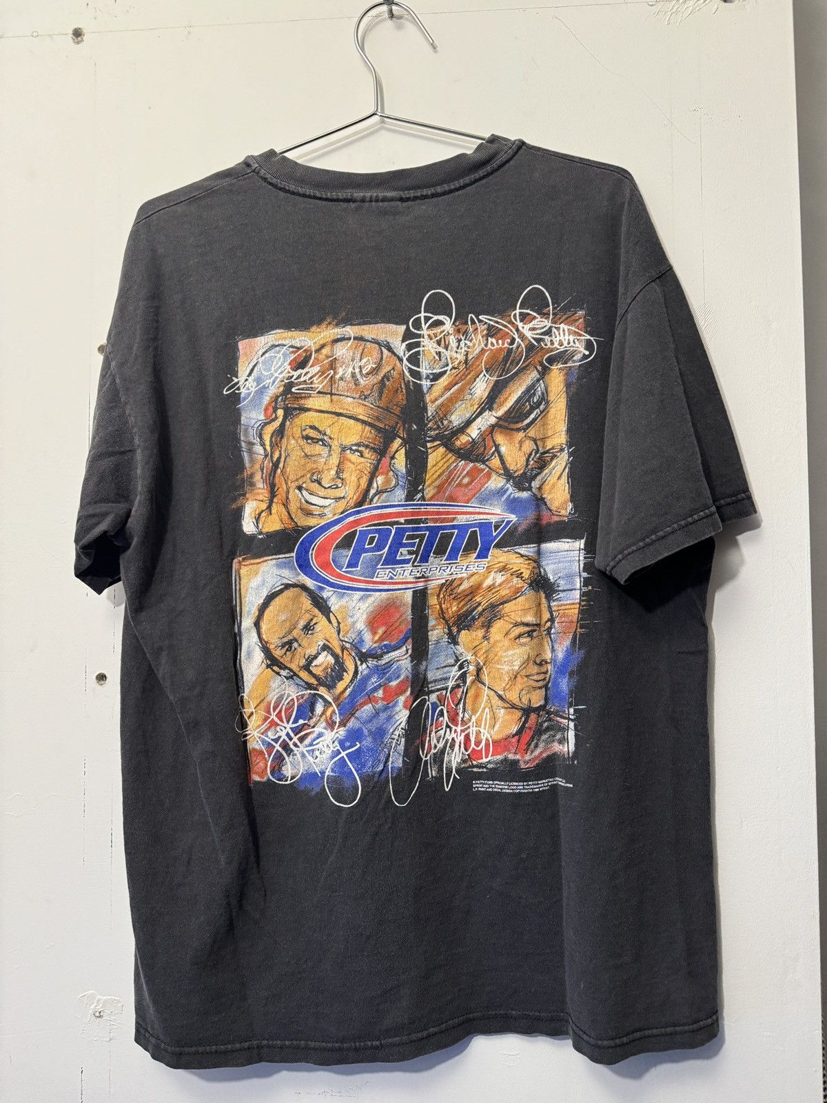 Vintage Nascar Racing Shirt Faded Thrashed ERD Grunge Size US L / EU 52-54 / 3 - 5 Thumbnail