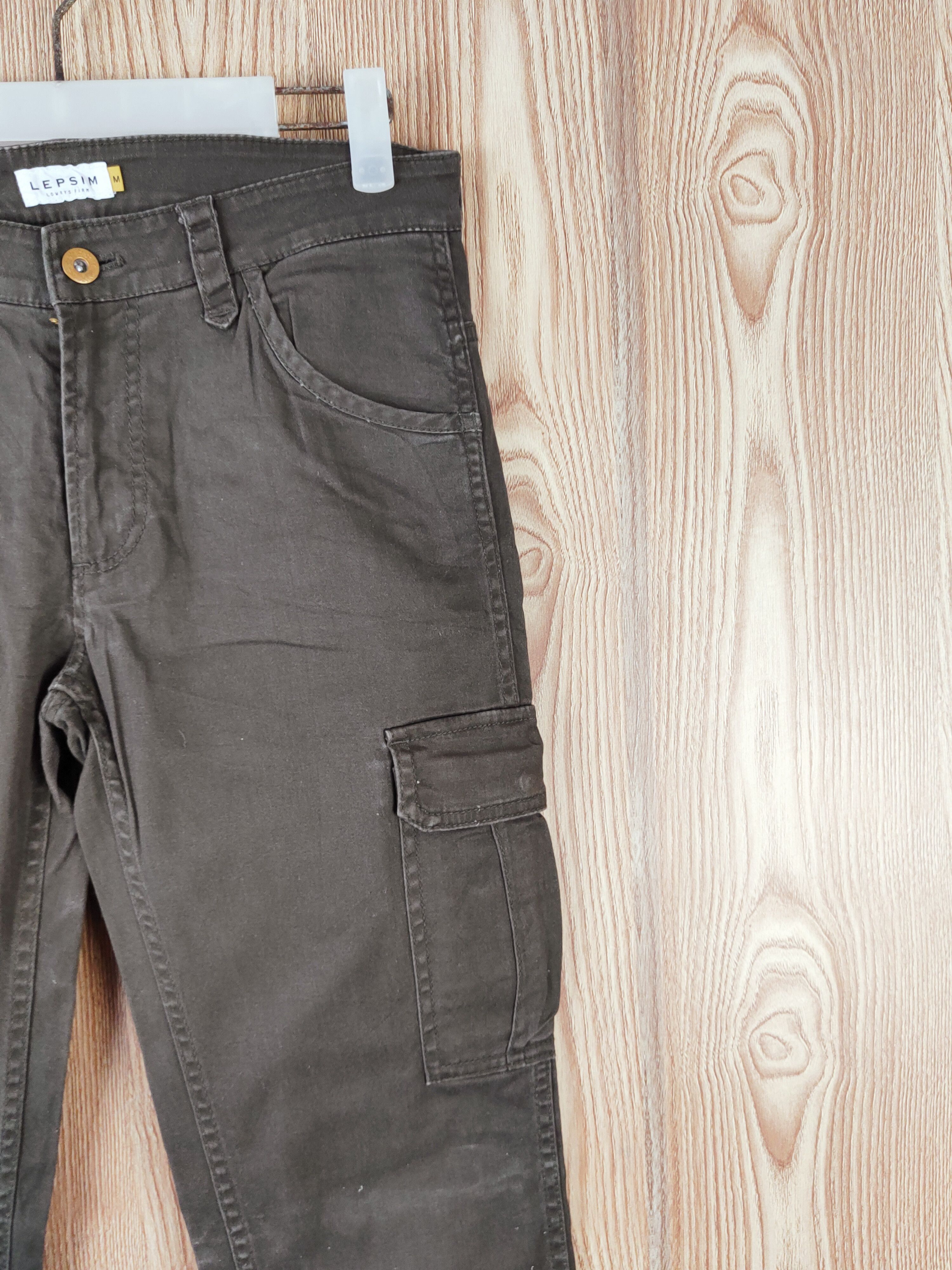 Japanese Brand Lowrys Farm Dark Brown Multipocket Cargo Pants #W455 Size US 30 / EU 46 - 5 Thumbnail