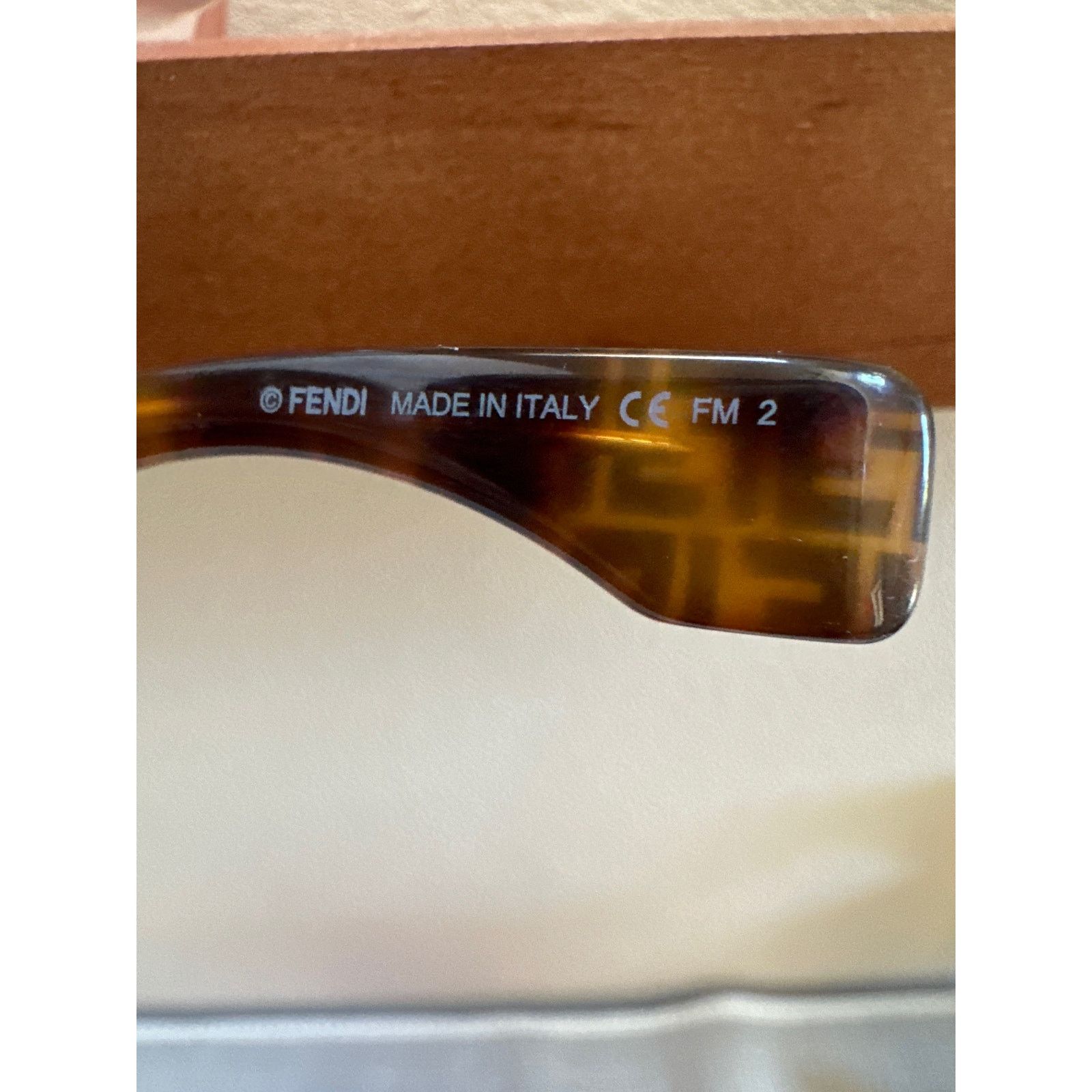 Fendi Fendi FF 0458G Monogram Sunglasses Gradient Brown w/ case Size ONE SIZE - 7 Thumbnail