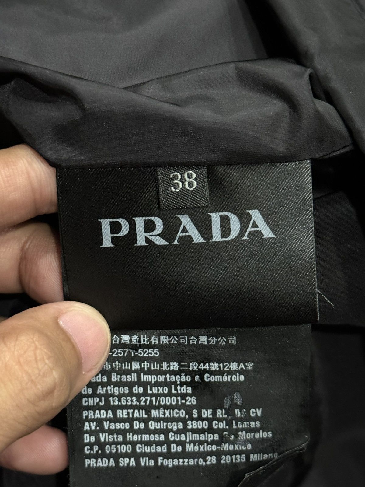 Prada Prada Velvet Knife Windbreaker Jacket Size M / US 6-8 / IT 42-44 - 10 Thumbnail