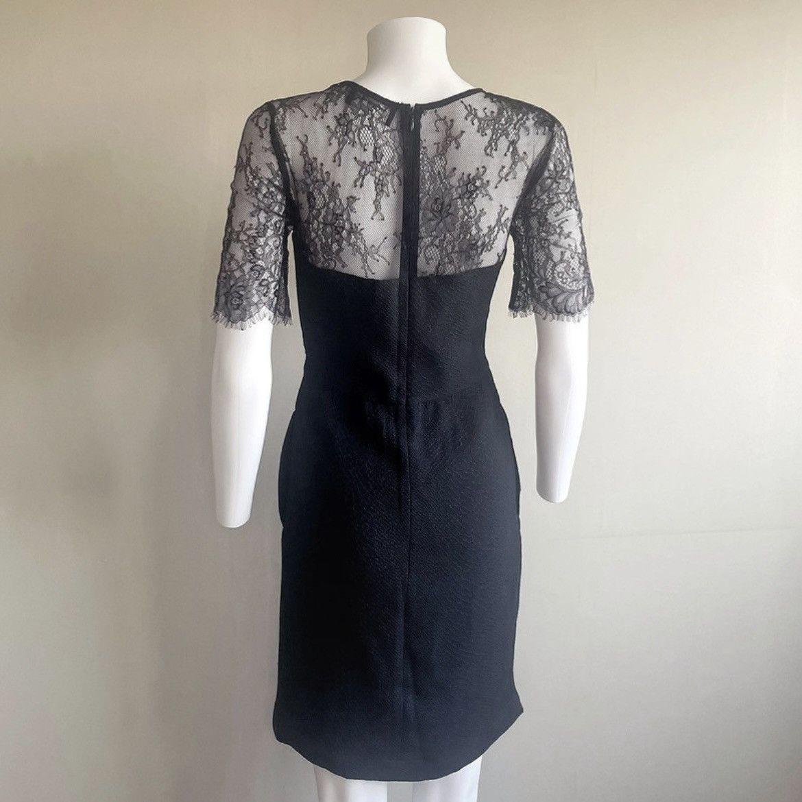 The Kooples The Kooples FW14 Relief Lace Midi BNWT £225 Archive Dress Size XS / US 0-2 / IT 36-38 - 3 Thumbnail