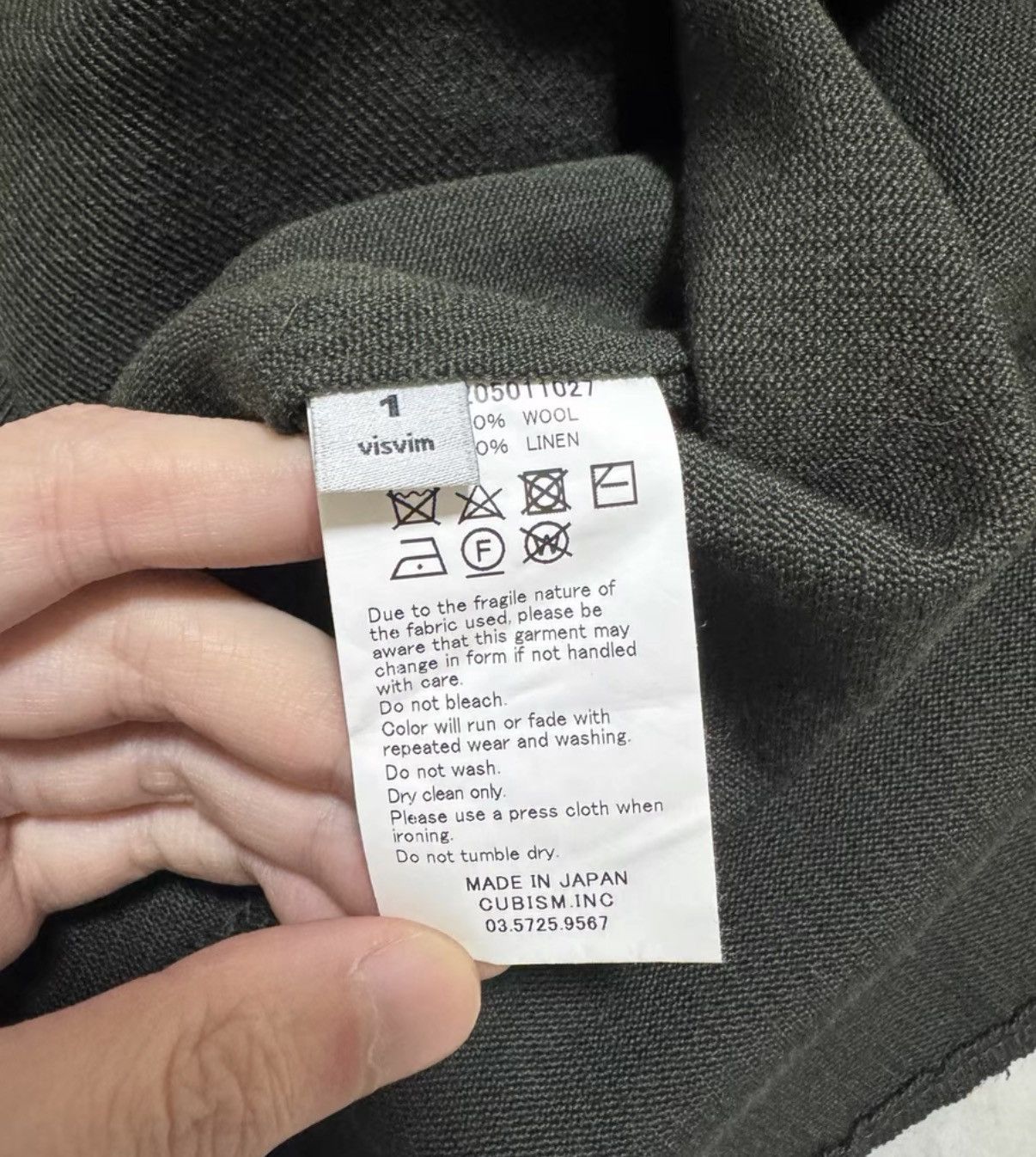Visvim visvim 17AW Dugout Shirt – Wool Baseball Collar Cardigan Size US S / EU 44-46 / 1 - 4 Thumbnail