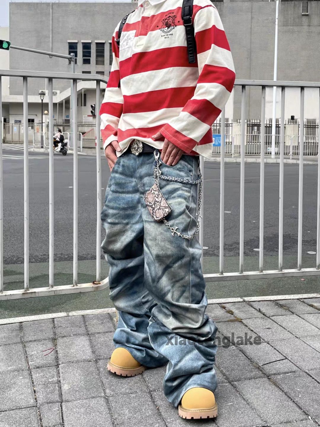 Jean zx punk grunge Rick owens Balenciaga style flared jeans Size US 32 / EU 48 - 5 Thumbnail