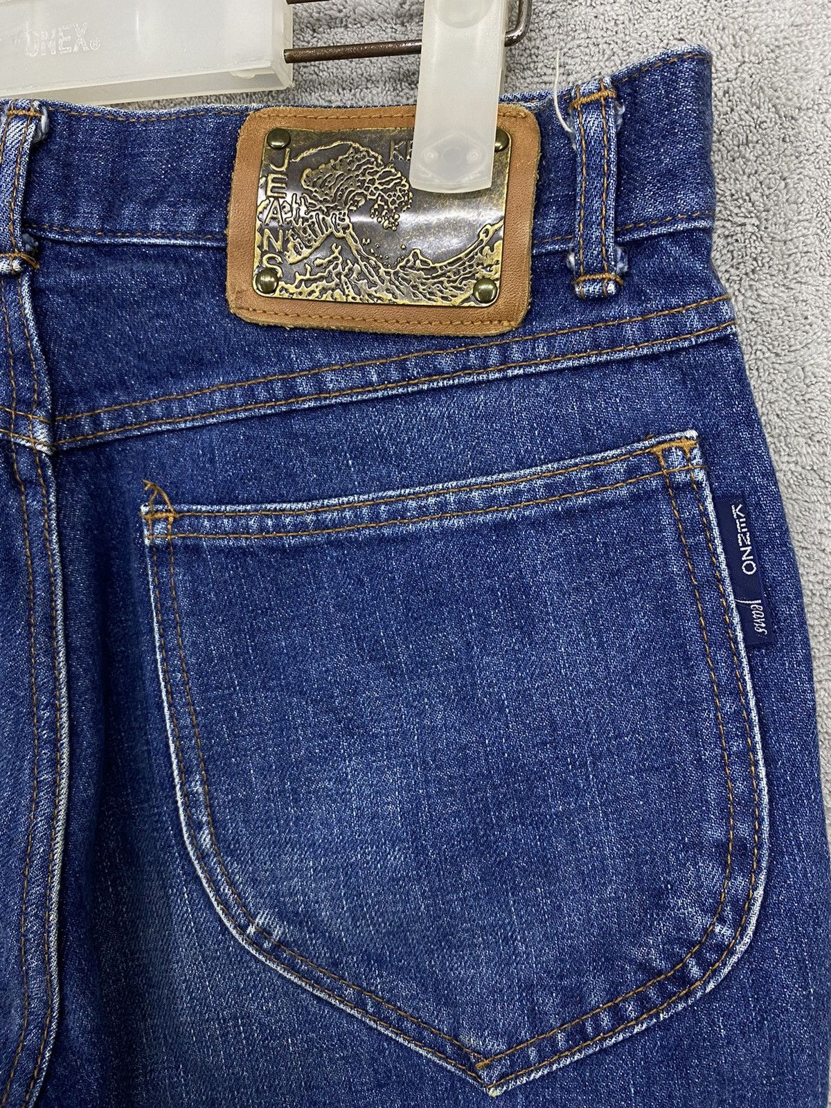 Kenzo × Vintage Y2K🔥Vintage KENZO BLUE DENIM JEANS Size US 30 / EU 46 - 6 Thumbnail