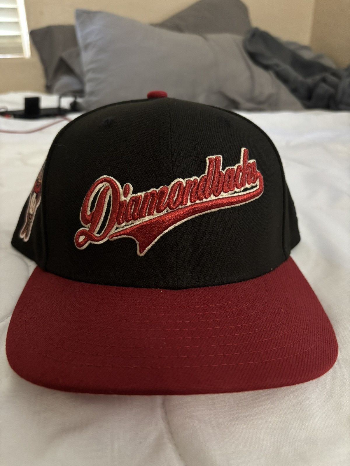 Hat Club Dbacks script pinky 5/8 Size ONE SIZE - 2 Thumbnail