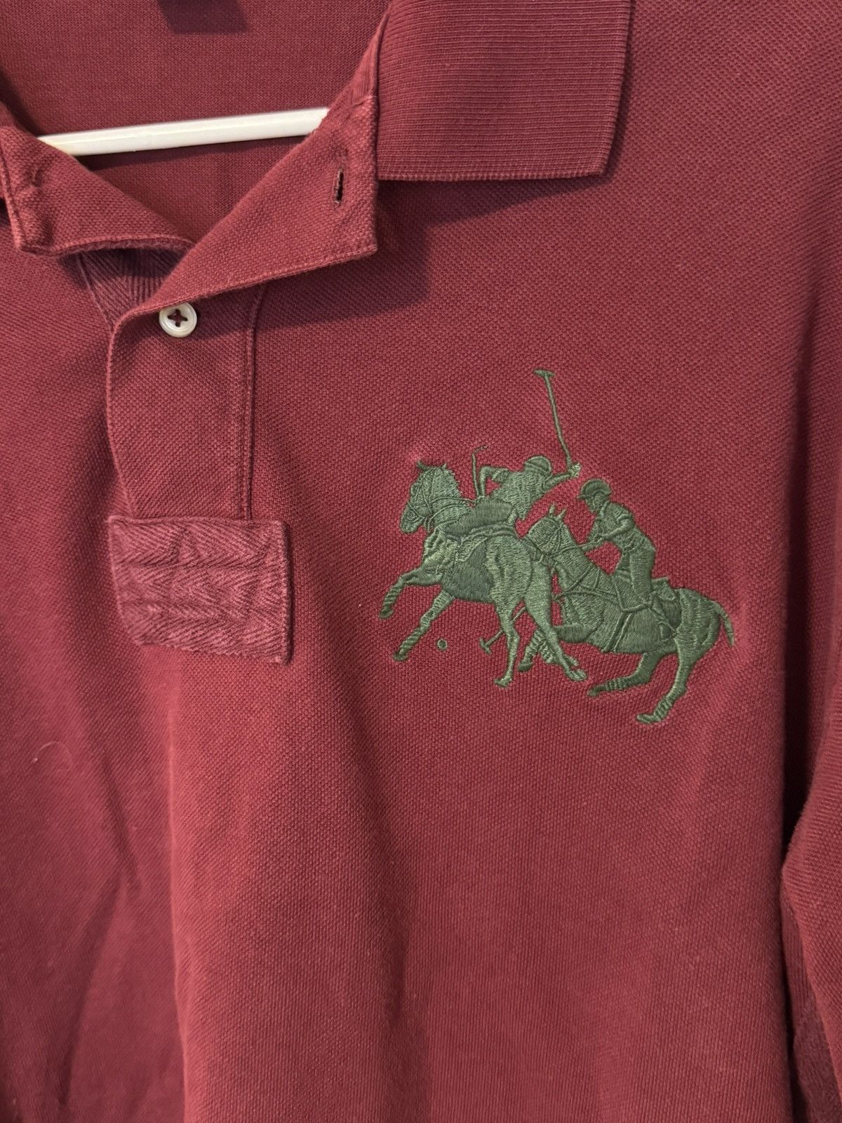 Polo Ralph Lauren Vintage Ralph Lauren Long Sleeve Rugby Polo Size US L / EU 52-54 / 3 - 2 Thumbnail
