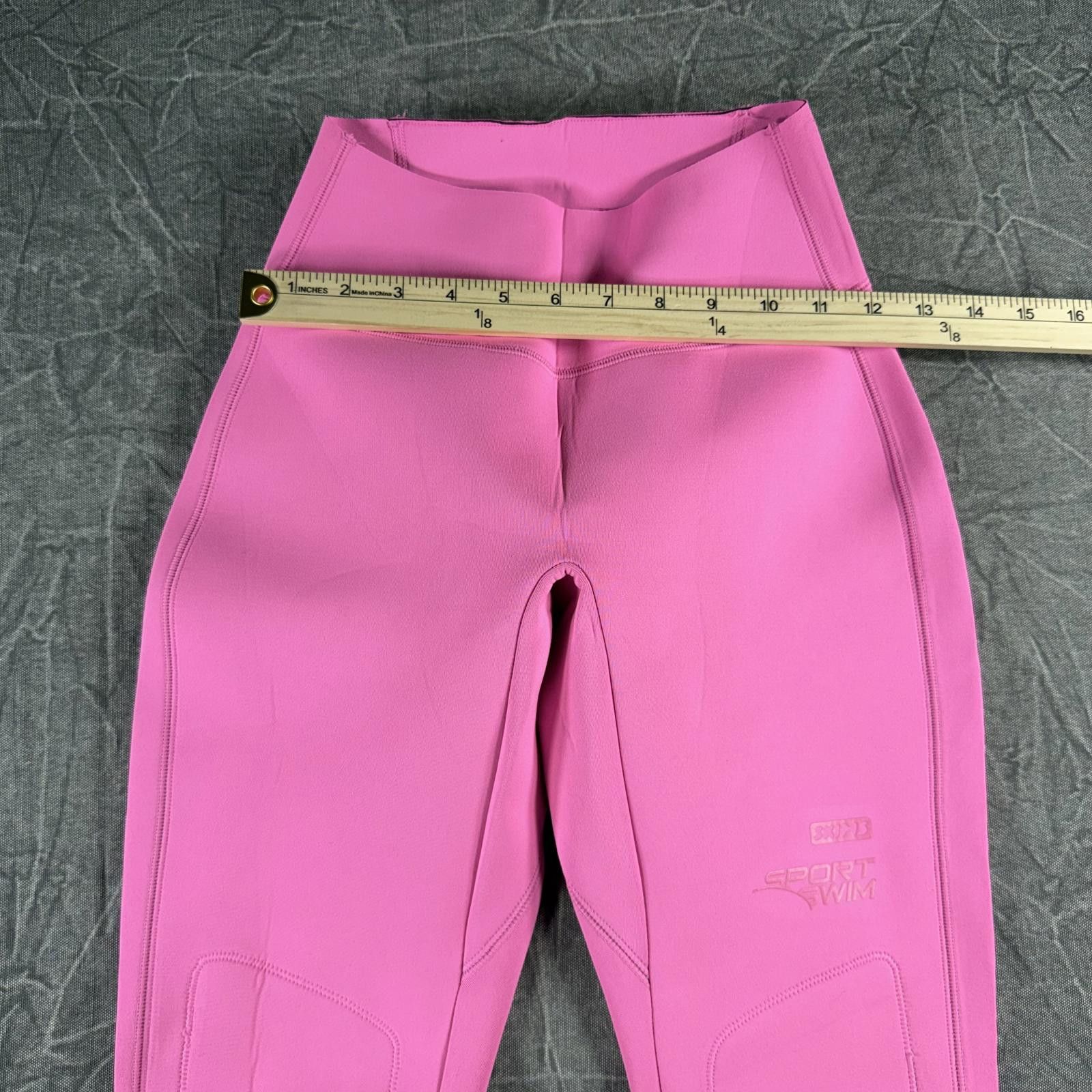 Swims Skims Swim Pants Women's XS Pink Suba Full Length NWT Size 26" / US 2 / IT 38 - 6 Thumbnail