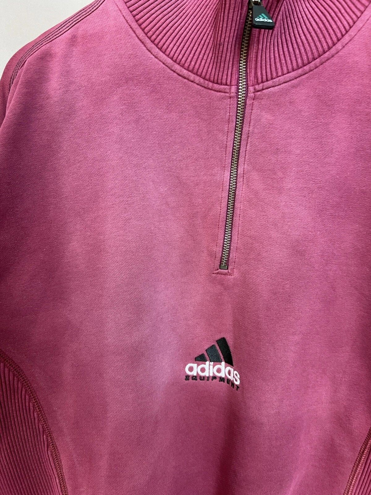 Adidas Adidas Equipment Half Zip Sweatshirt Mens Size M Vintage Size US M / EU 48-50 / 2 - 10 Thumbnail