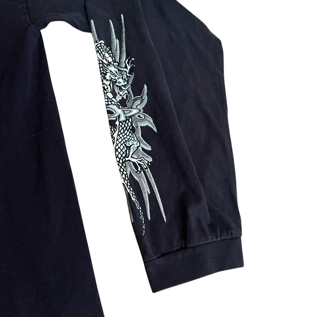 Ocean Pacific × Vintage VINTAGE Y2K Ocean Pacific Tribal Tattoo Long Sleeve T Shirt Size US L / EU 52-54 / 3 - 7 Thumbnail