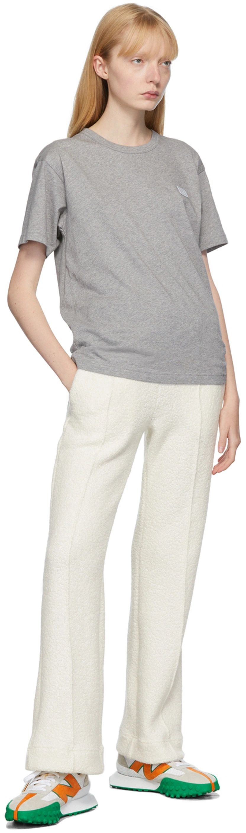 Casablanca Two-Tone Pleated Wide-Leg Terry Sweatpants Size 28" / US 6 / IT 42 - 1 Thumbnail