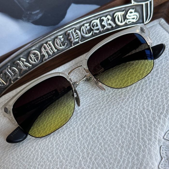 Chrome Hearts Chrome Hearts Evagilist 11 ‘bumblebee Sunglasses Grailed