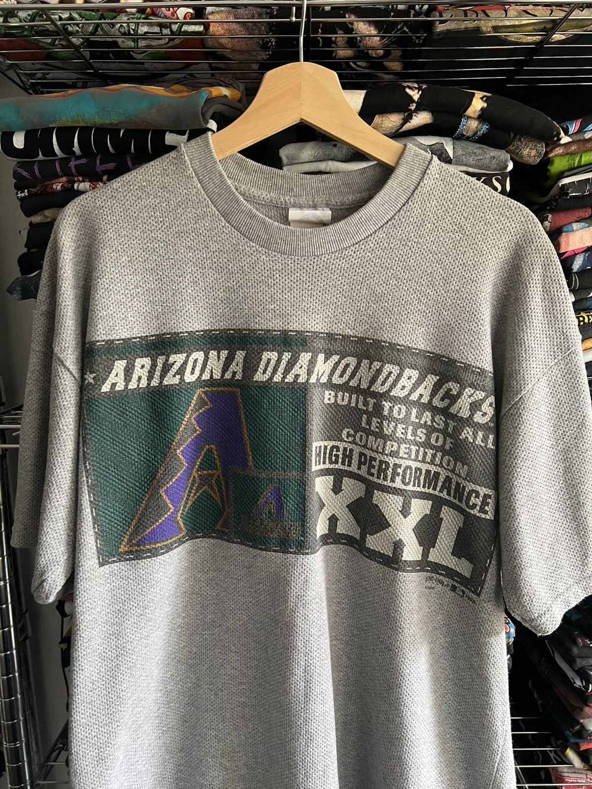 MLB 1998 Arizona Diamondbacks Baseball Ticket Tee Size US M / EU 48-50 / 2 - 2 Thumbnail