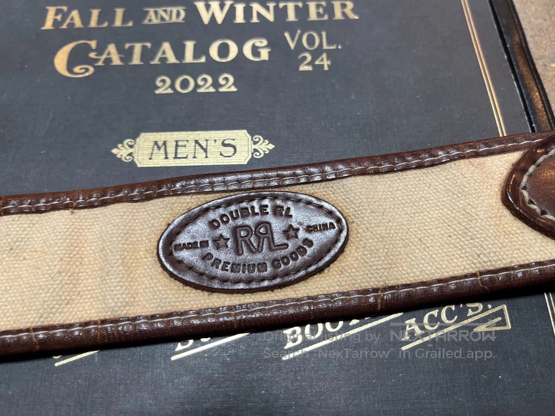 RRL Ralph Lauren RRL Canvas Belt by Ralph Lauren. Size ONE SIZE - 3 Thumbnail