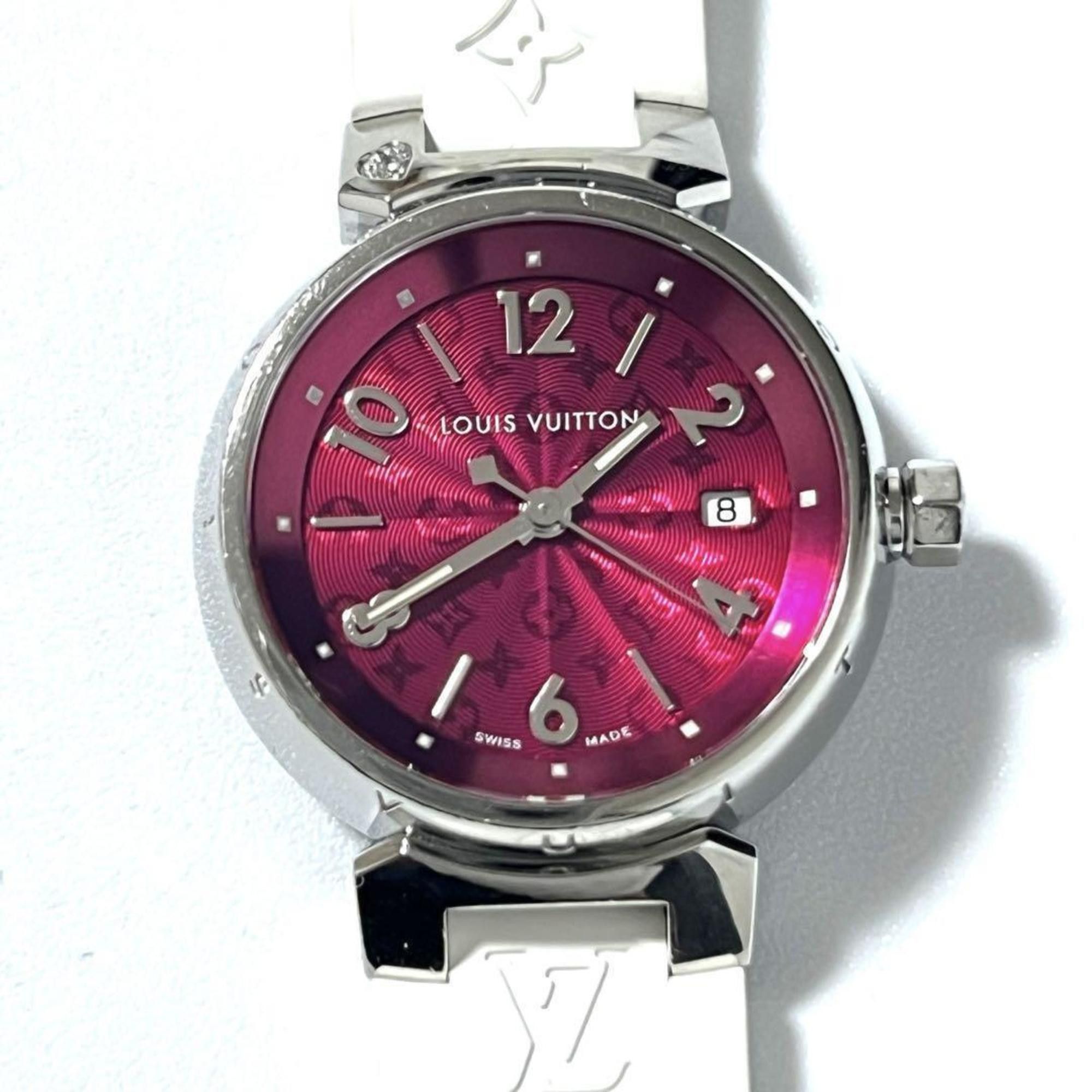 Louis Vuitton Louis Vuitton Ladies Watch Tambour Monogram Q121W Size ONE SIZE - 1 Thumbnail