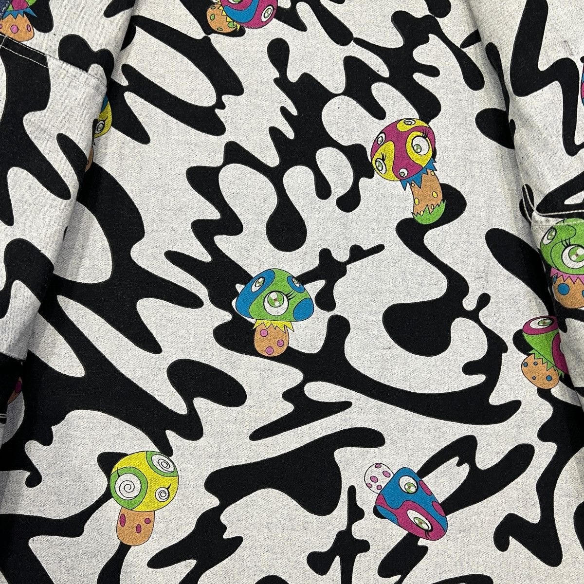 Issey Miyake ISSEY MIYAKE 2000SS TAKASHI MURAKAMI Reversible Denim Jactet Size US M / EU 48-50 / 2 - 6 Thumbnail