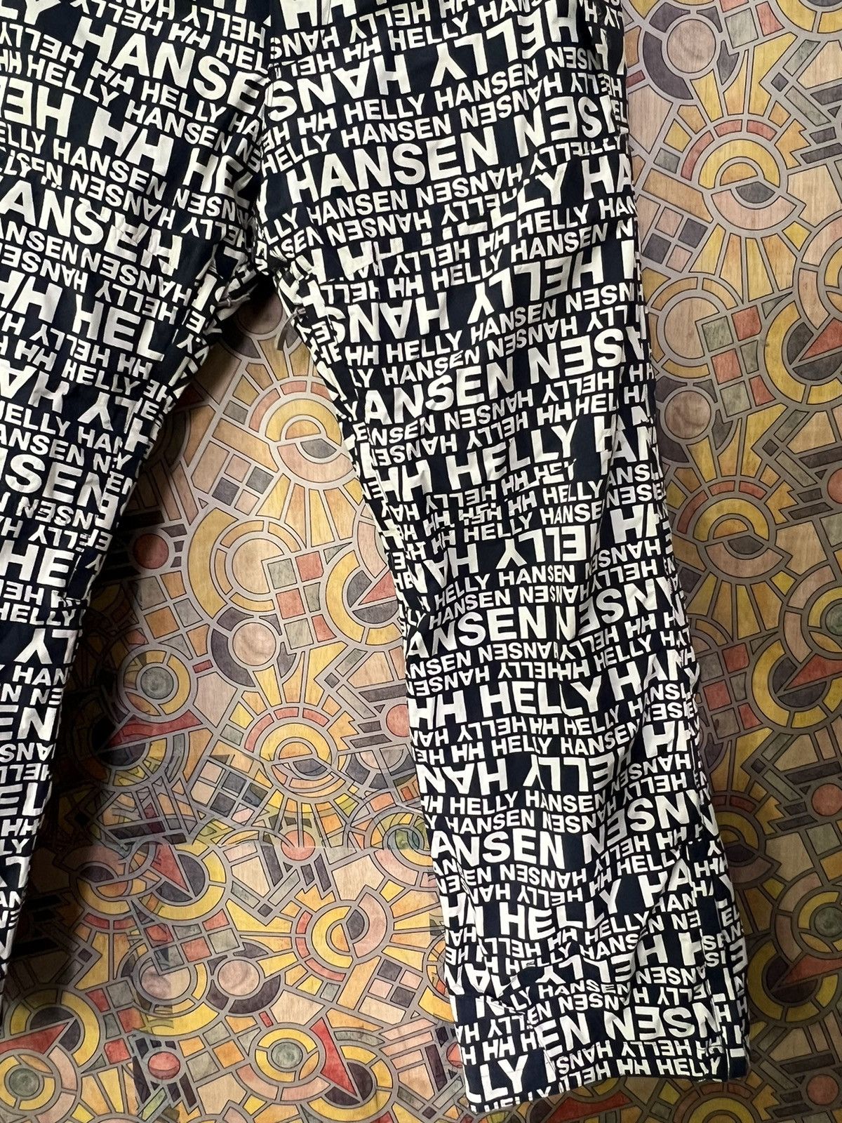 Helly Hansen Full spring Very colorful HELLY HANSEN CARGOSKI PANTMONOGRAM Size US 28 / EU 44 - 25 Thumbnail