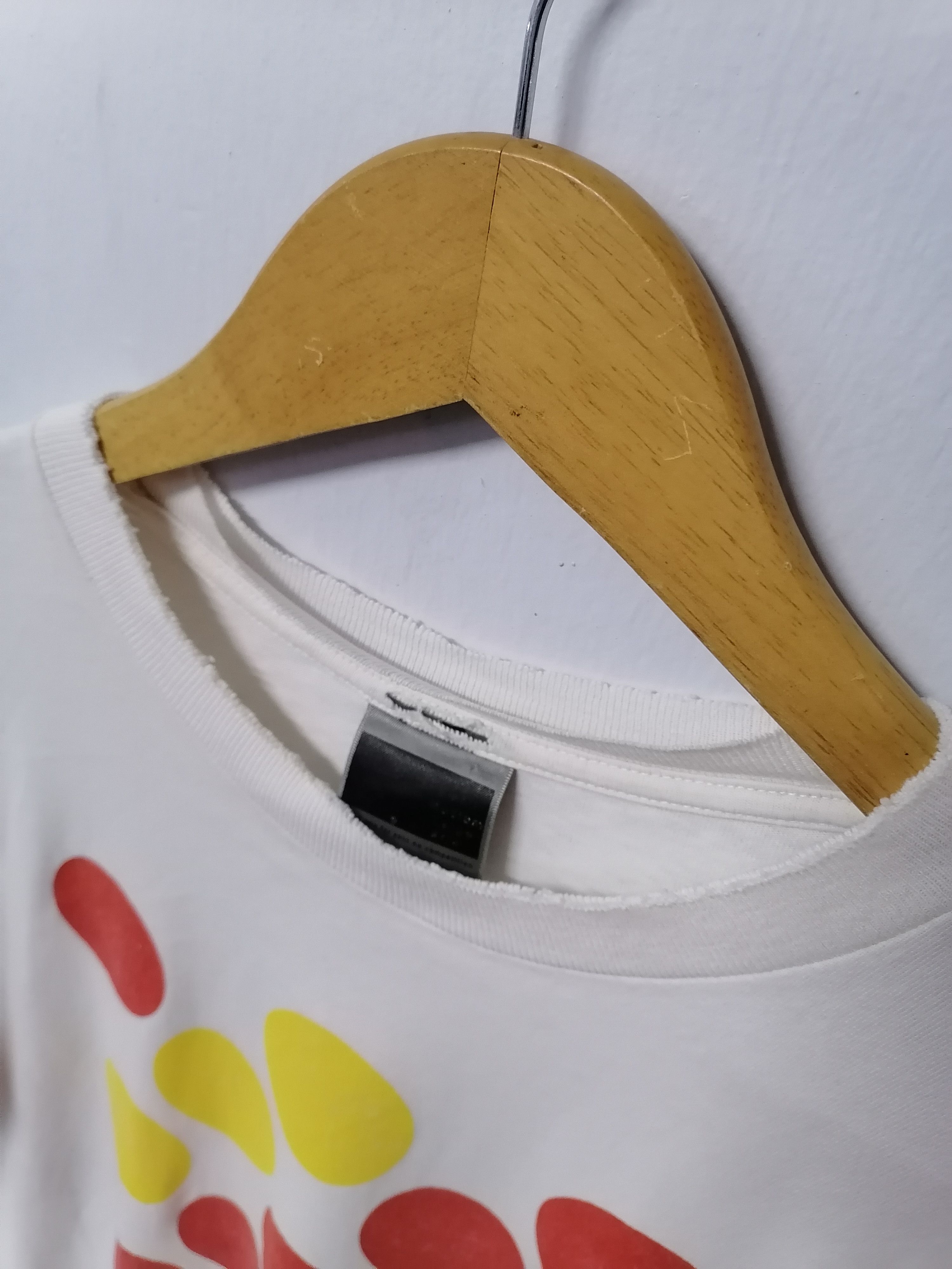 Bape × Vintage Trashed Faded 90s A Bathing Ape Polkadot T-shirt Size US M / EU 48-50 / 2 - 9 Thumbnail