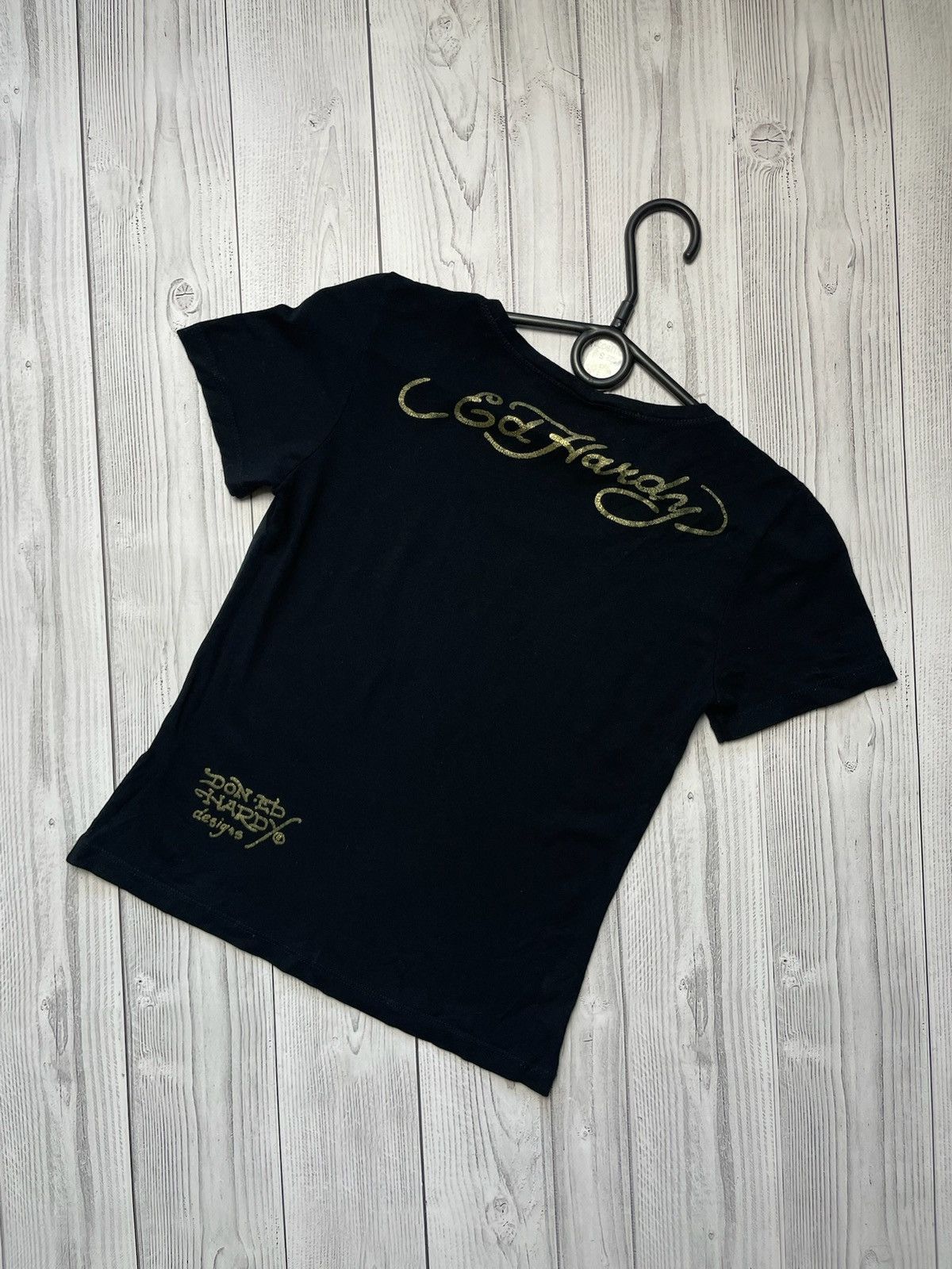 Ed Hardy × Vintage Vintage Ed Hardy tee logo rare size S Size S / US 4 / IT 40 - 5 Thumbnail
