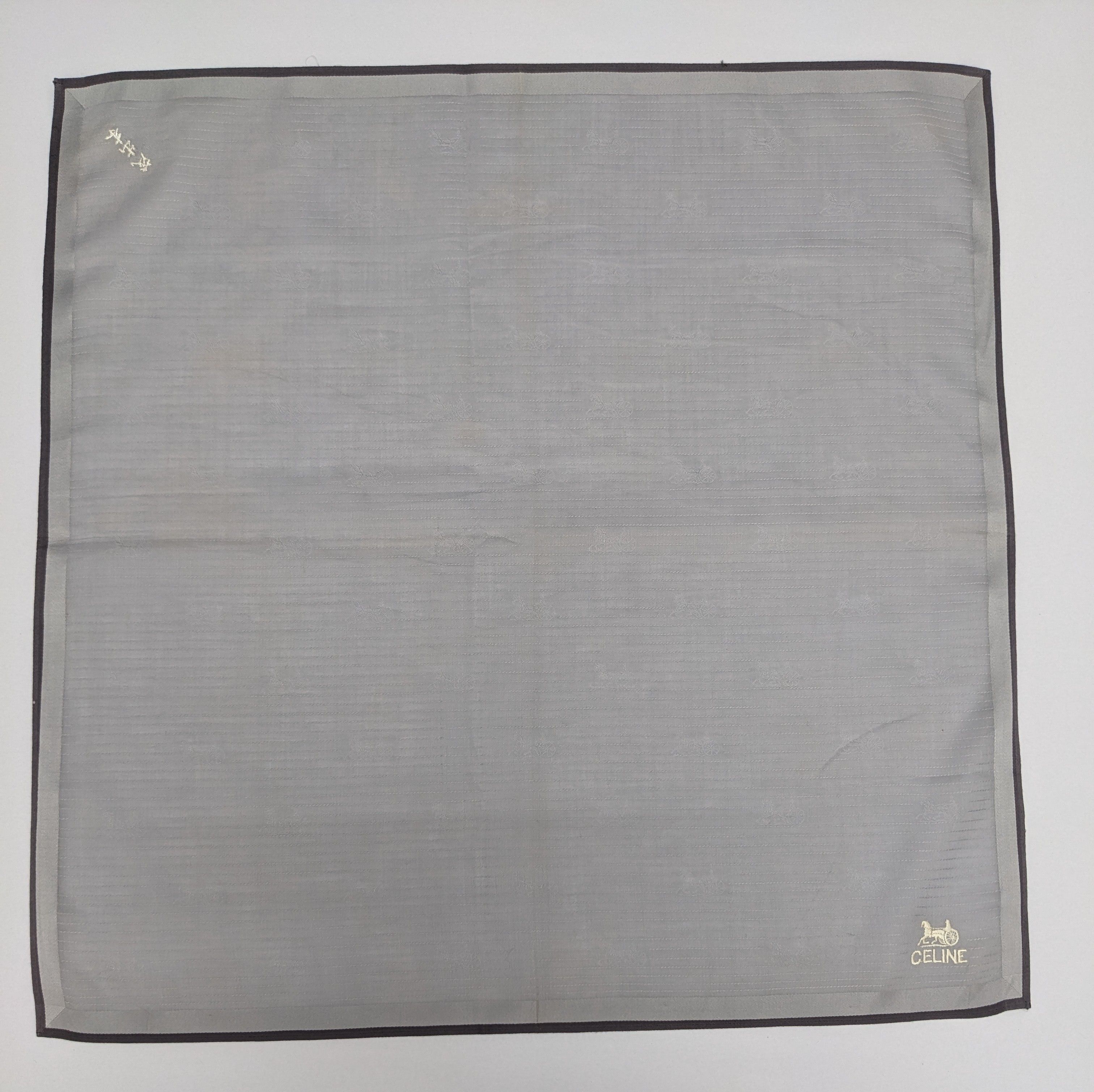 Celine VINTAGE CLASSIC CELINE HANDKERCHIEF Size ONE SIZE - 5 Thumbnail