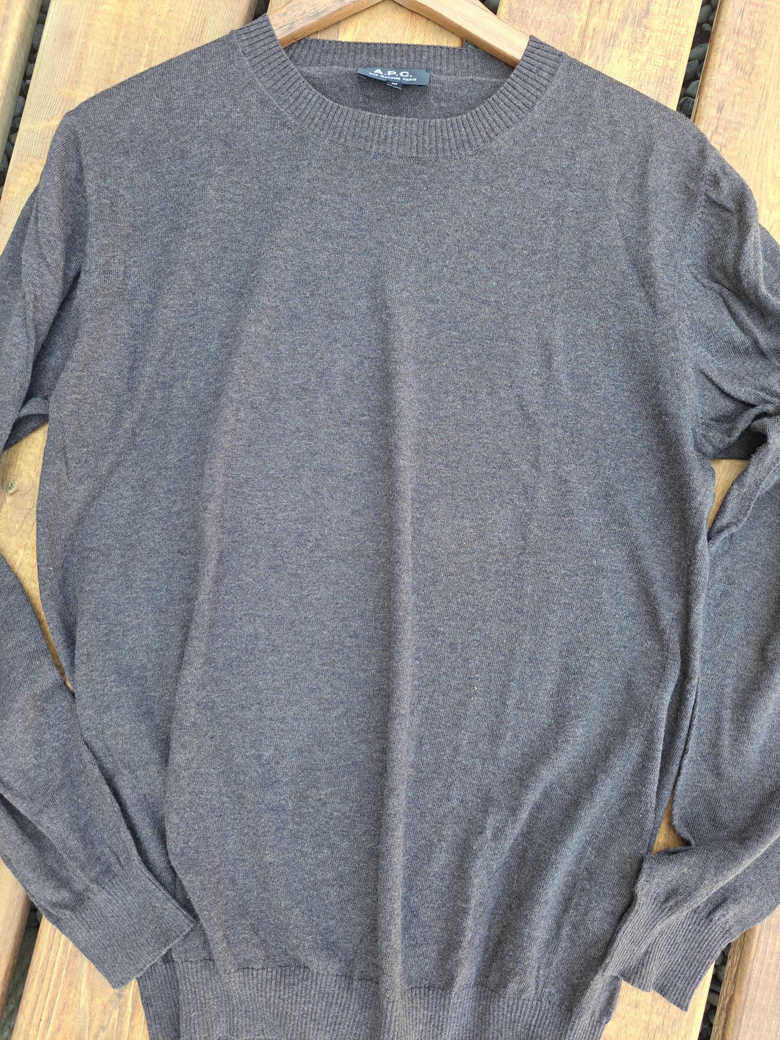 A.P.C. Brown knit Size US M / EU 48-50 / 2 - 1 Thumbnail