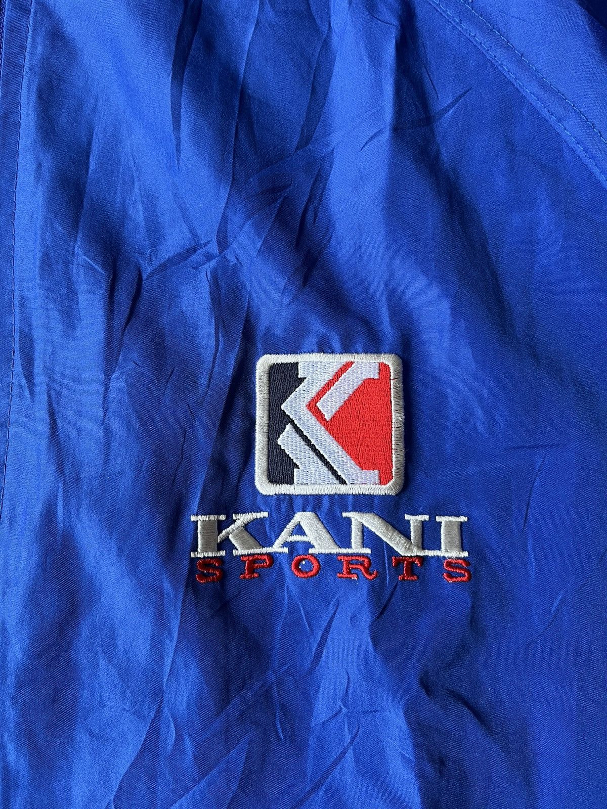 Karl Kani Vintage 90's Kani Sport Side Tape Windbreaker Size US XXL / EU 58 / 5 - 6 Thumbnail