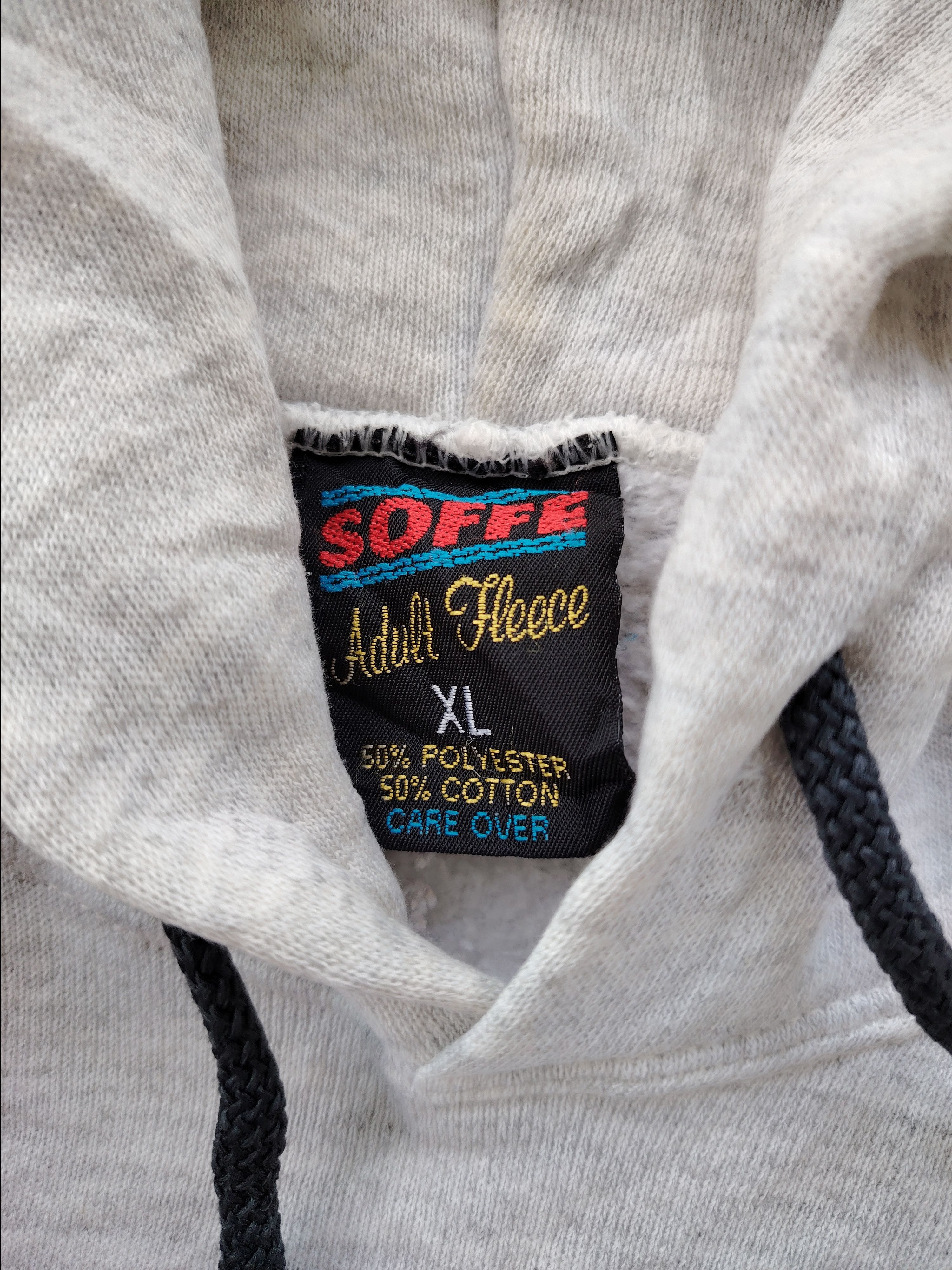Soffe × Vintage Vintage Hounds Coach 50/50 USA Hoodie Size US XL / EU 56 / 4 - 4 Thumbnail
