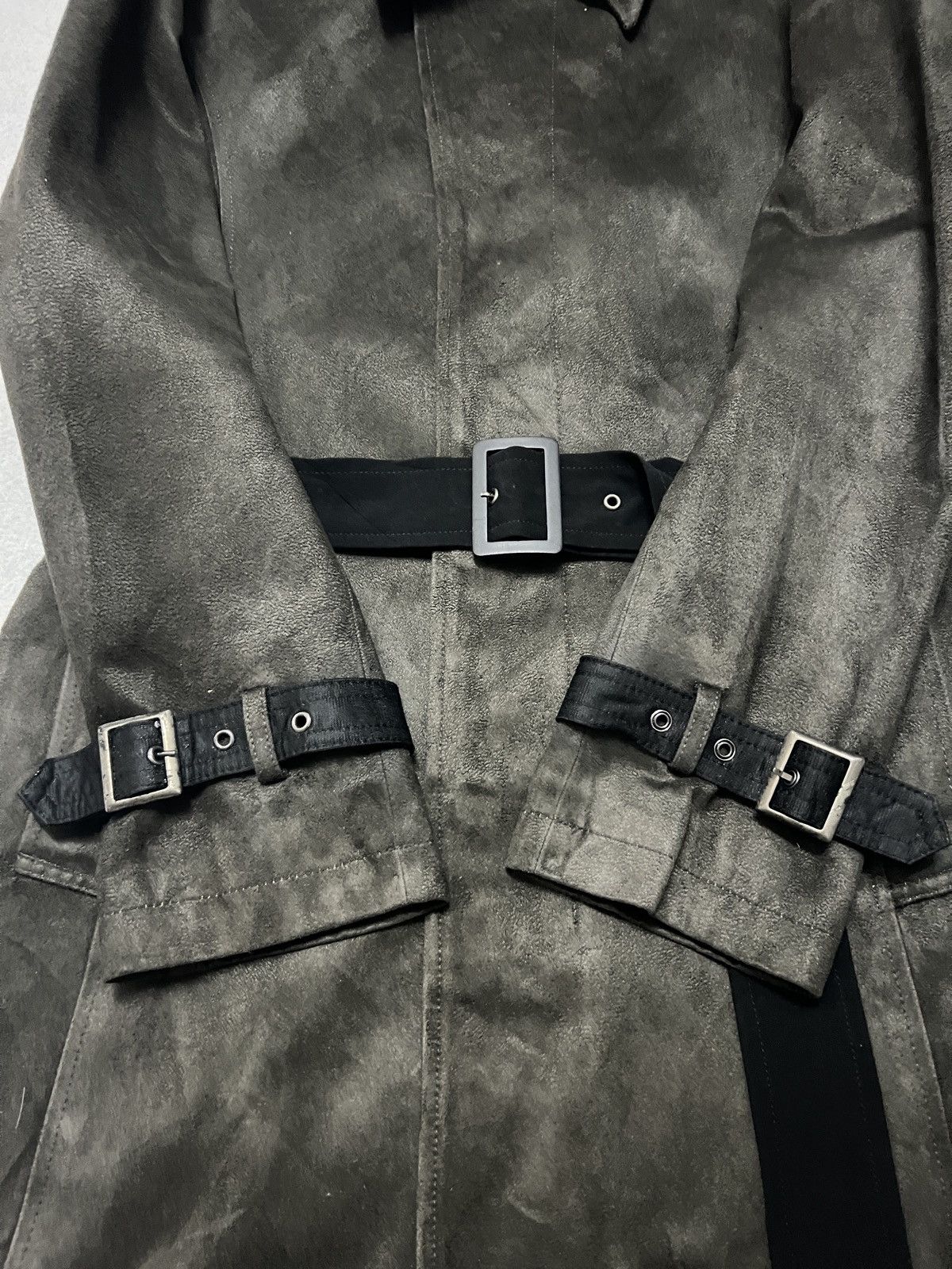 Tornado Mart 551. Tarnado Mart Trench Coat Size L / US 10 / IT 46 - 4 Thumbnail