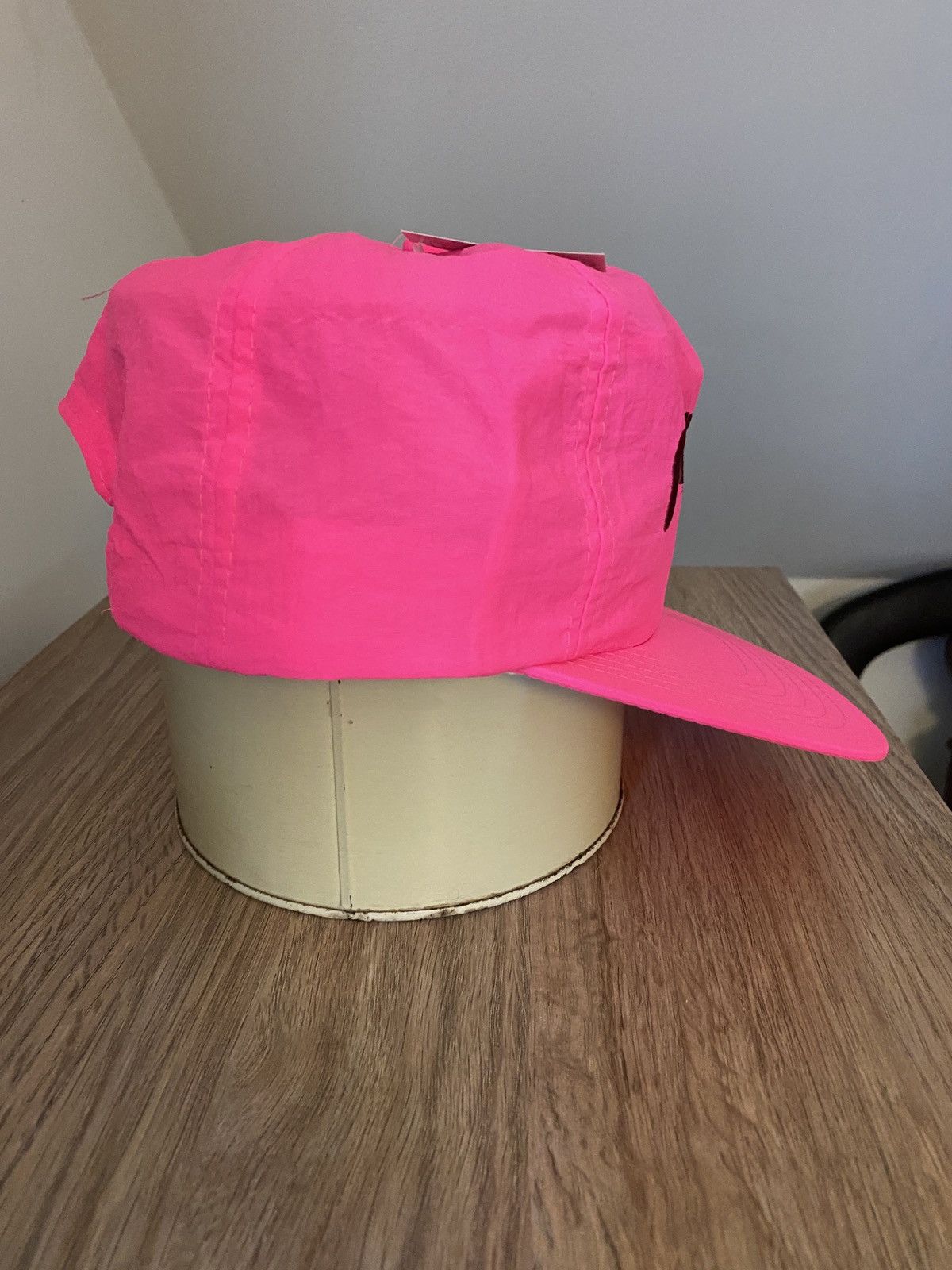 MLB × Vintage Vintage NWT Phillies Hot Pink Nylon Snap Back Hat Cap New Size ONE SIZE - 10 Thumbnail